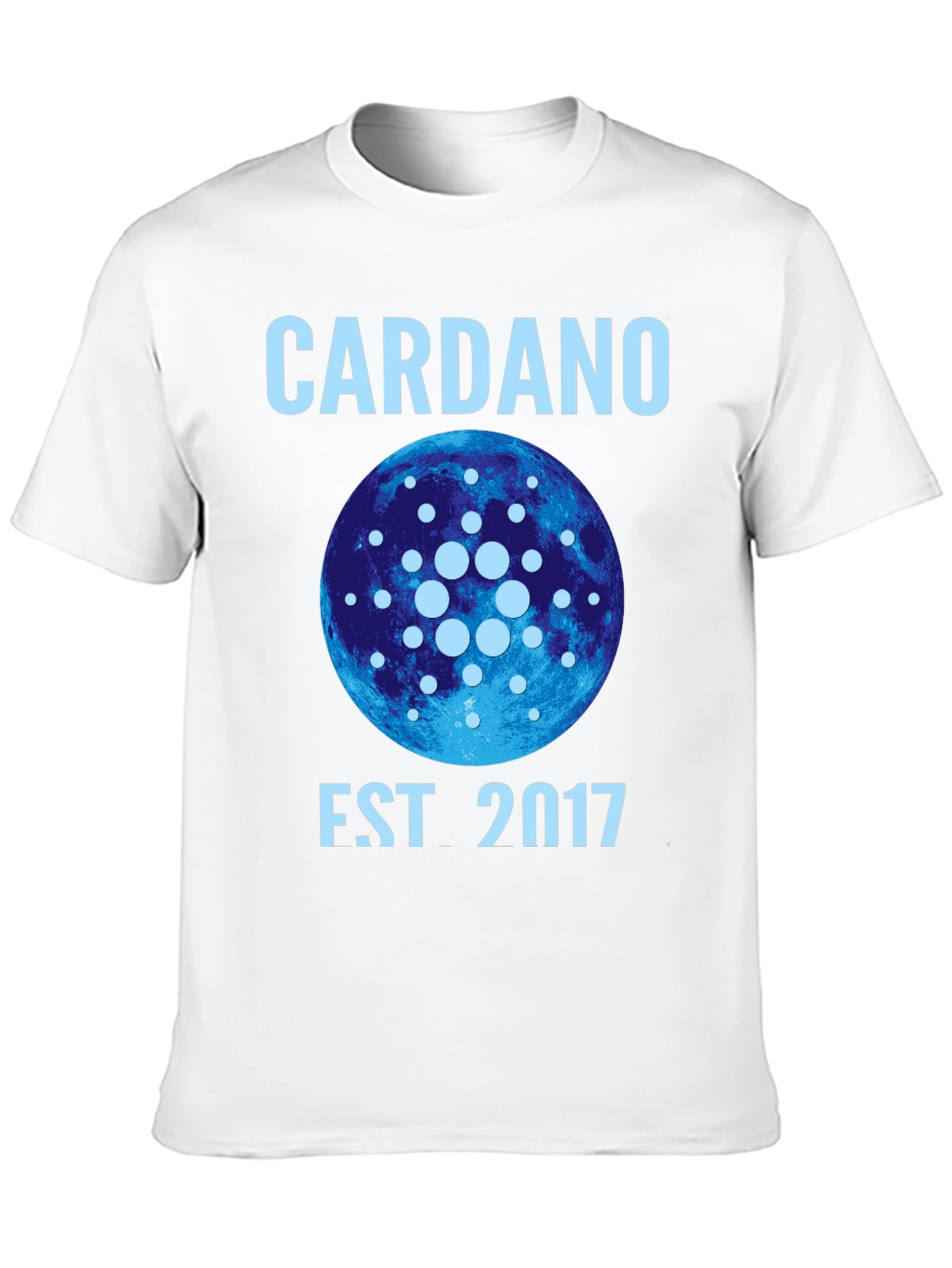 Black Cardano Est 2017 Black T-Shirt view 10