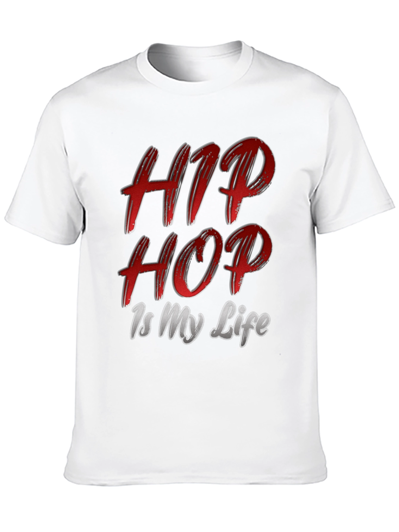 Black Hip Hop Is My Life Graphic Tee view 10