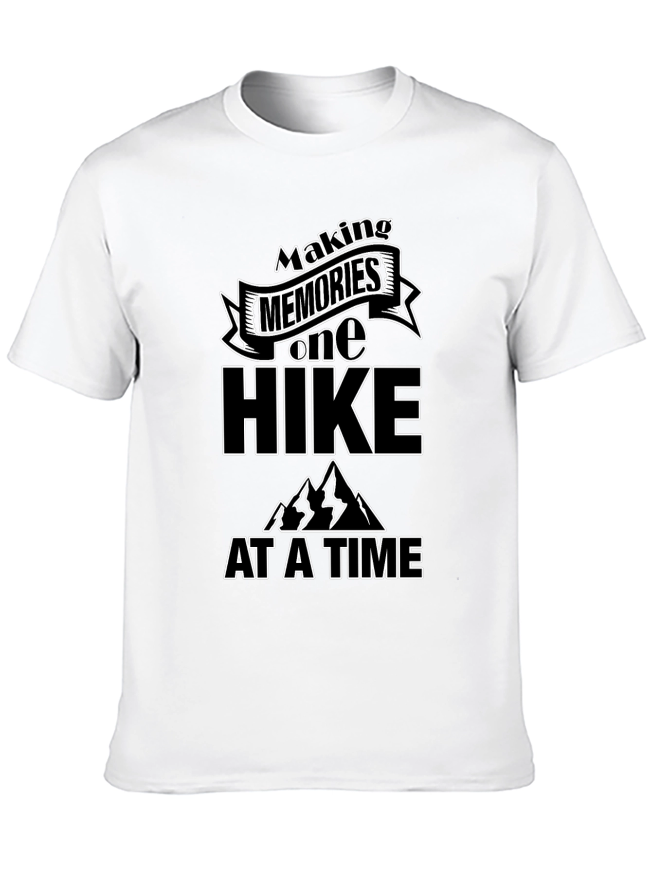 Black Making Memories One Hike at a Time T-Shirt view 10