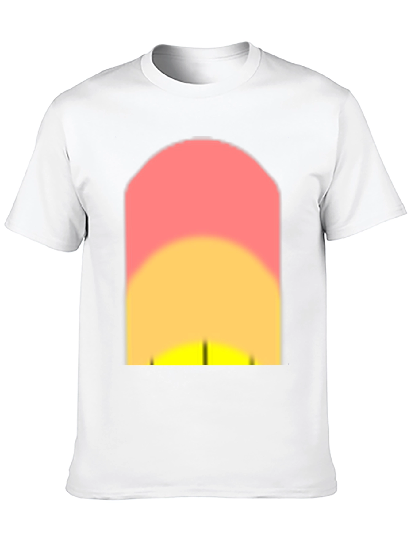 Black Sunset Graphic Black T-Shirt view 10