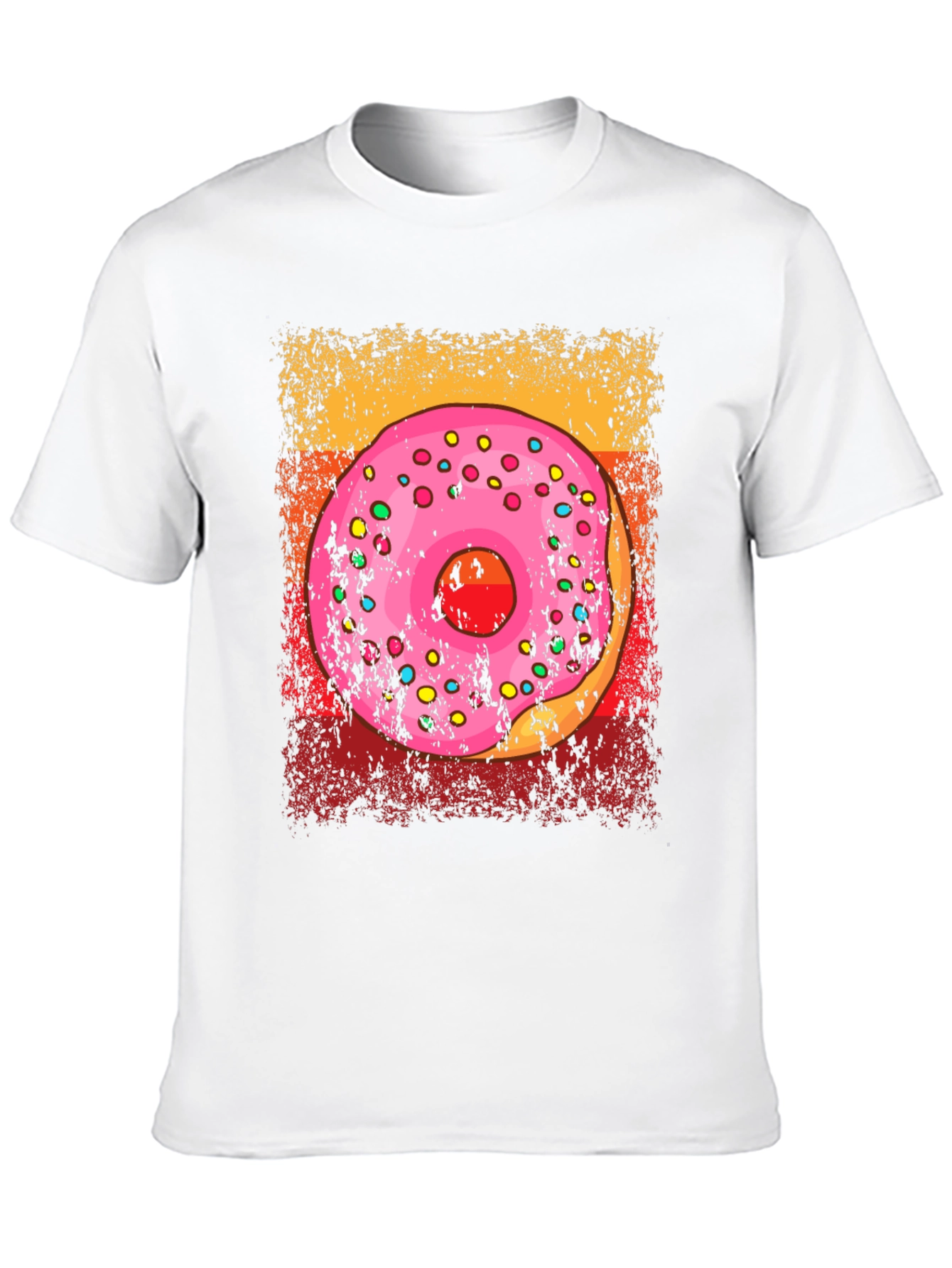 Black Donut T-Shirt - Sweet Treat Graphic Tee view 10