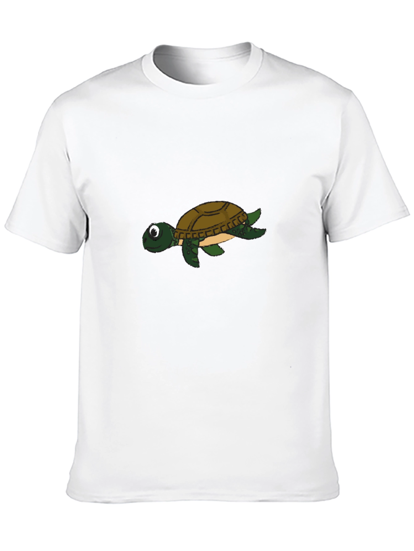 Black Turtle Graphic Black T-Shirt view 10