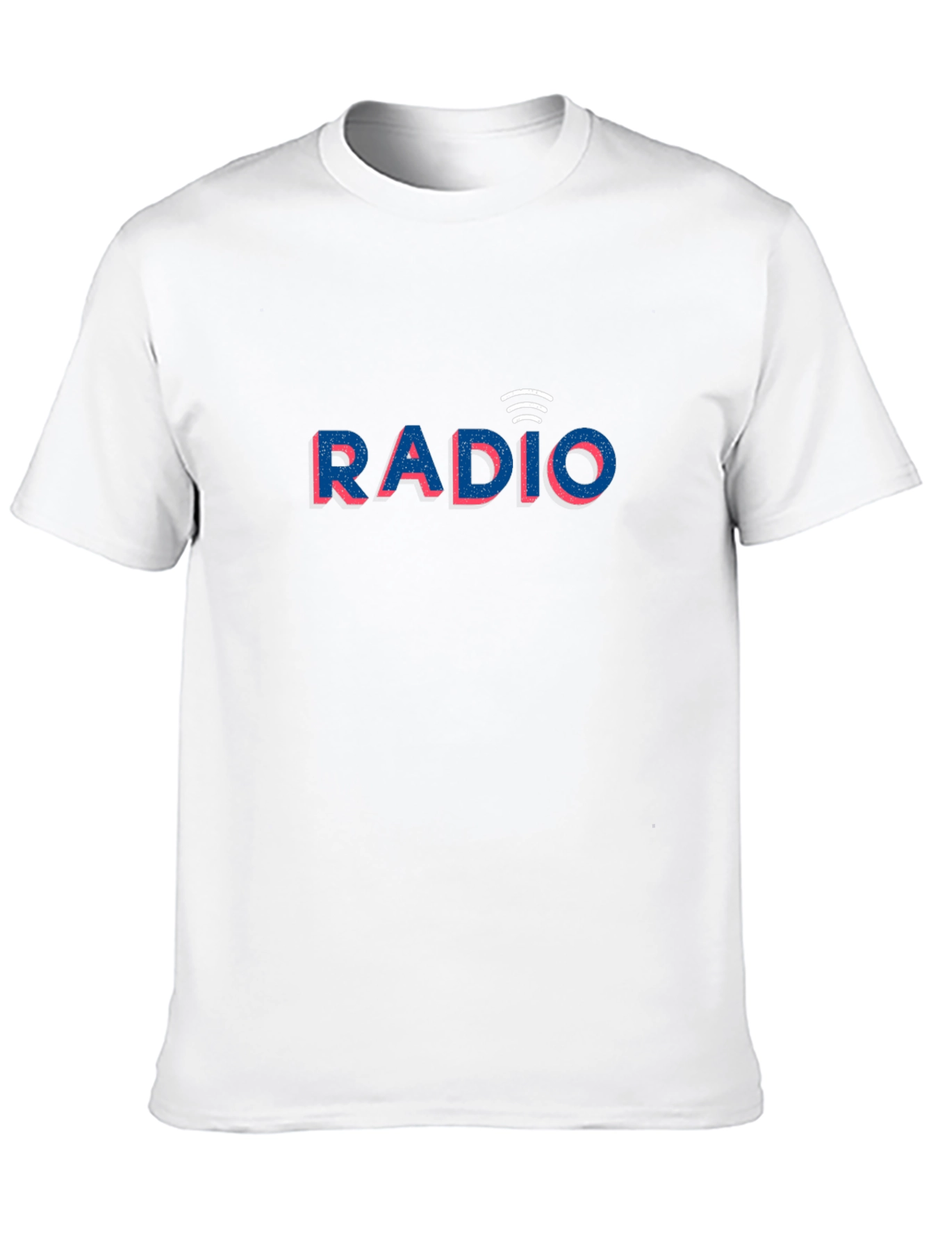 Black Radio Graphic Tee - Stylish Men's Black T-Shirt view 10