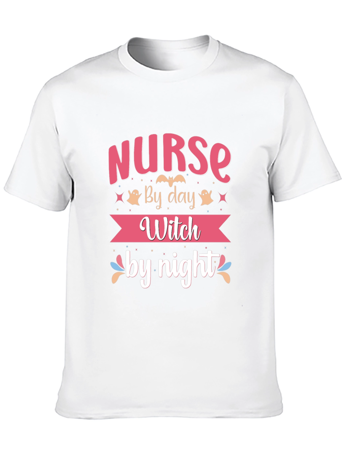 Black Nurse by Day Witch by Night T-Shirt view 10