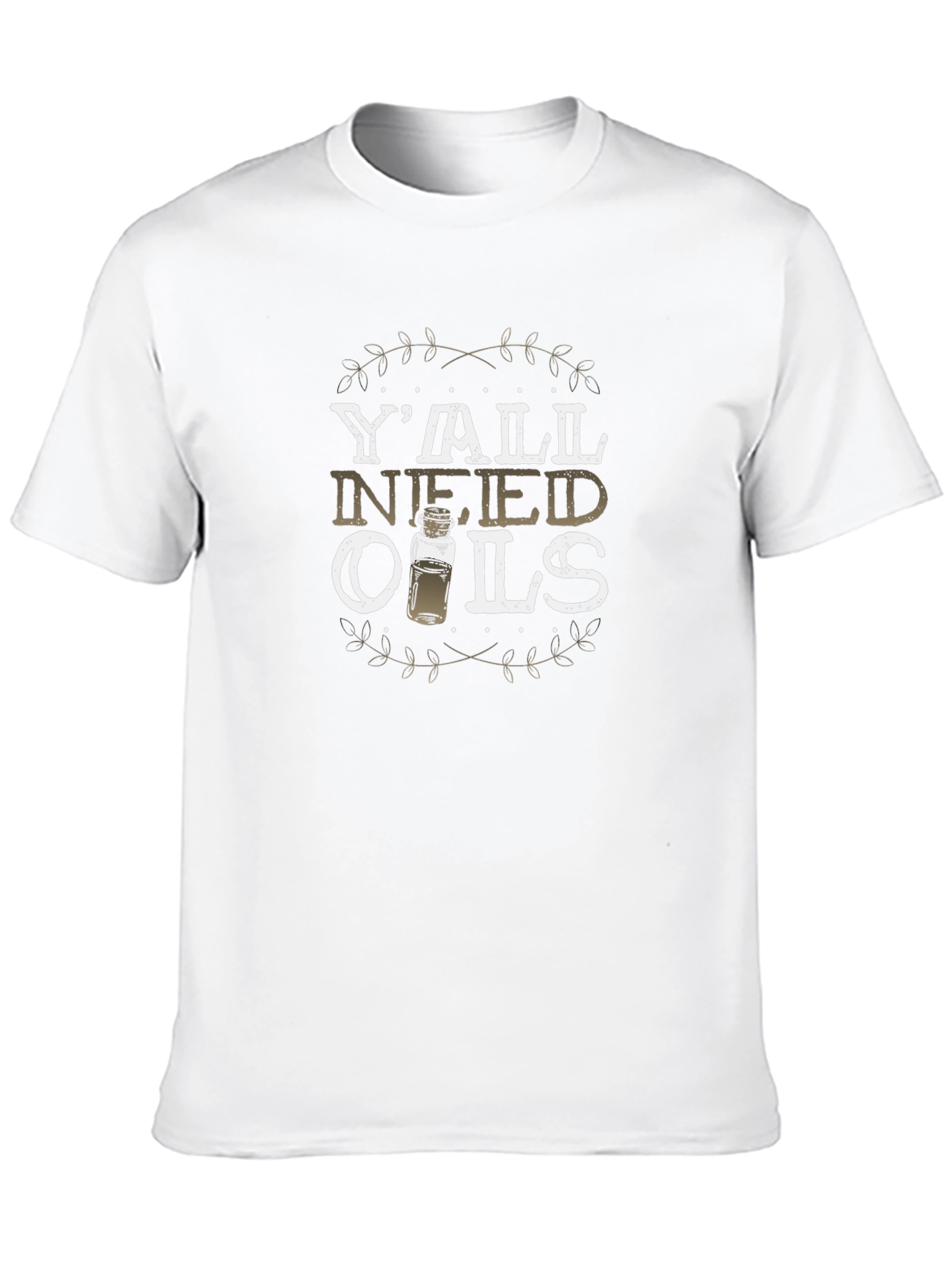 Black Y'all Need Oils T-Shirt - Essential Oil Humor view 10