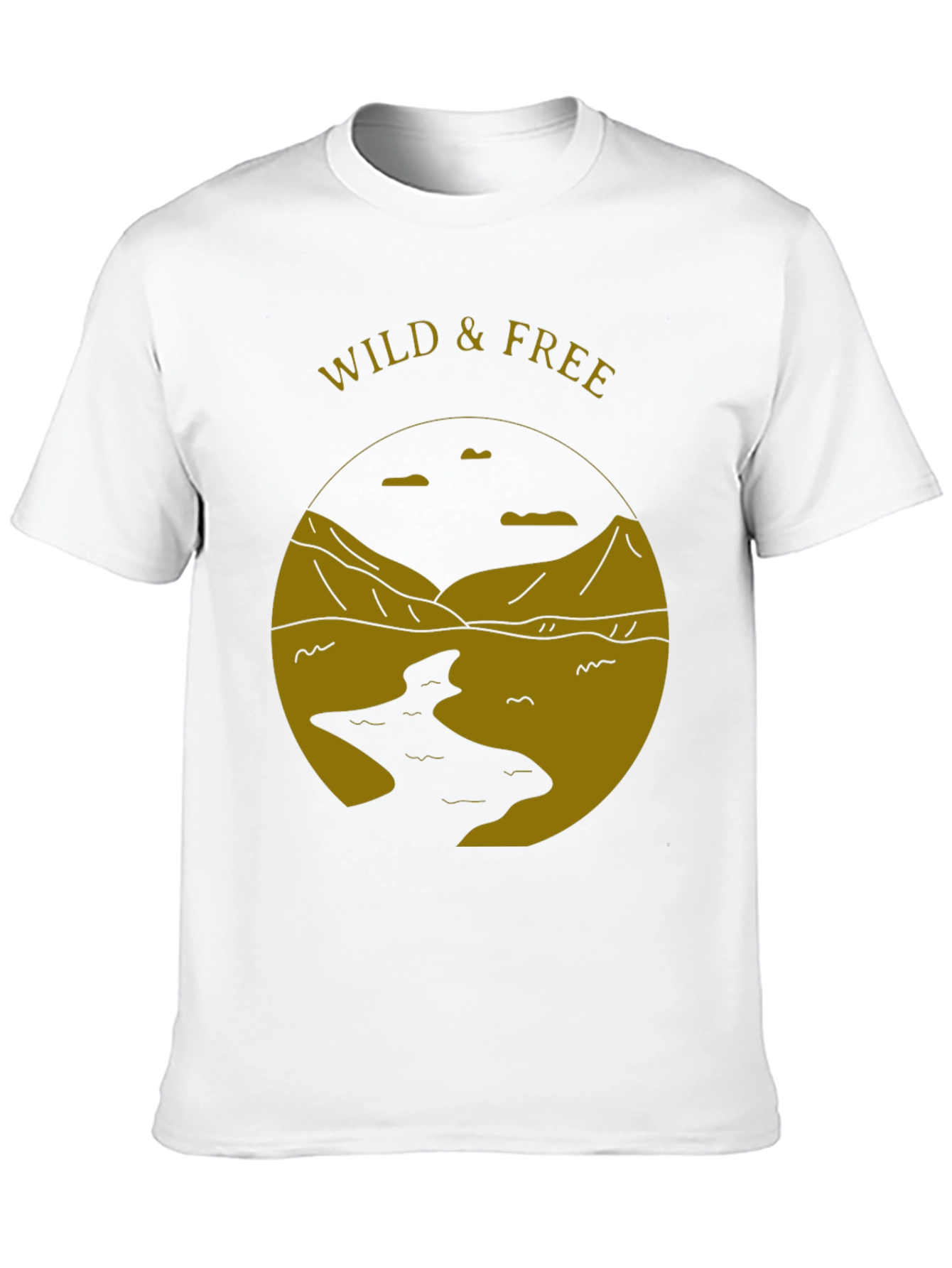 Black Wild & Free Graphic Tee - Black T-Shirt view 10