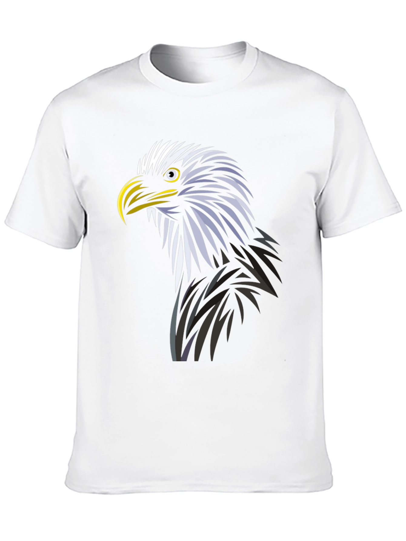 Black Eagle Graphic Tee - Black Cotton Blend view 10