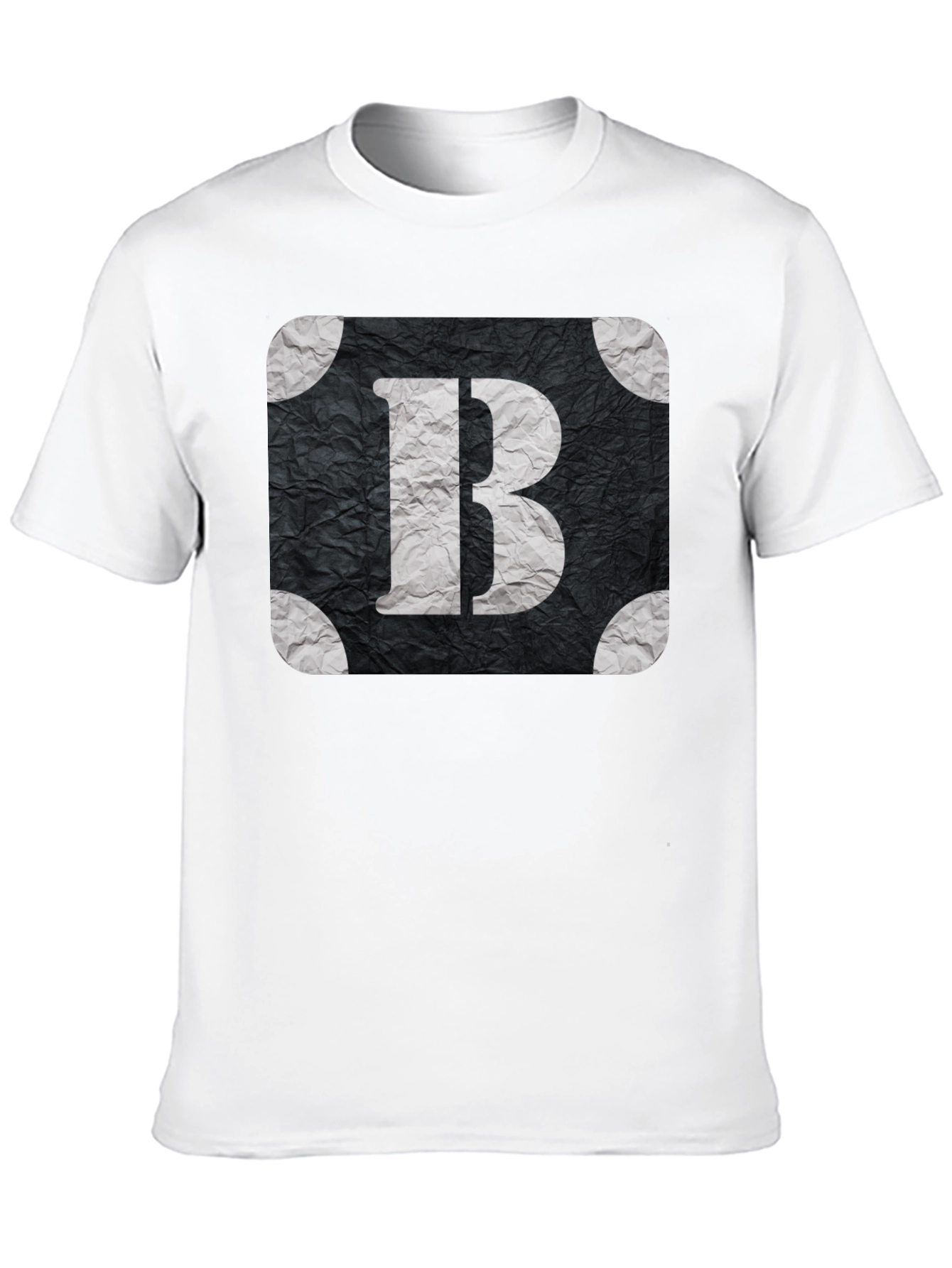 Black Letter B Graphic T-Shirt - Stylish Black Tee view 10
