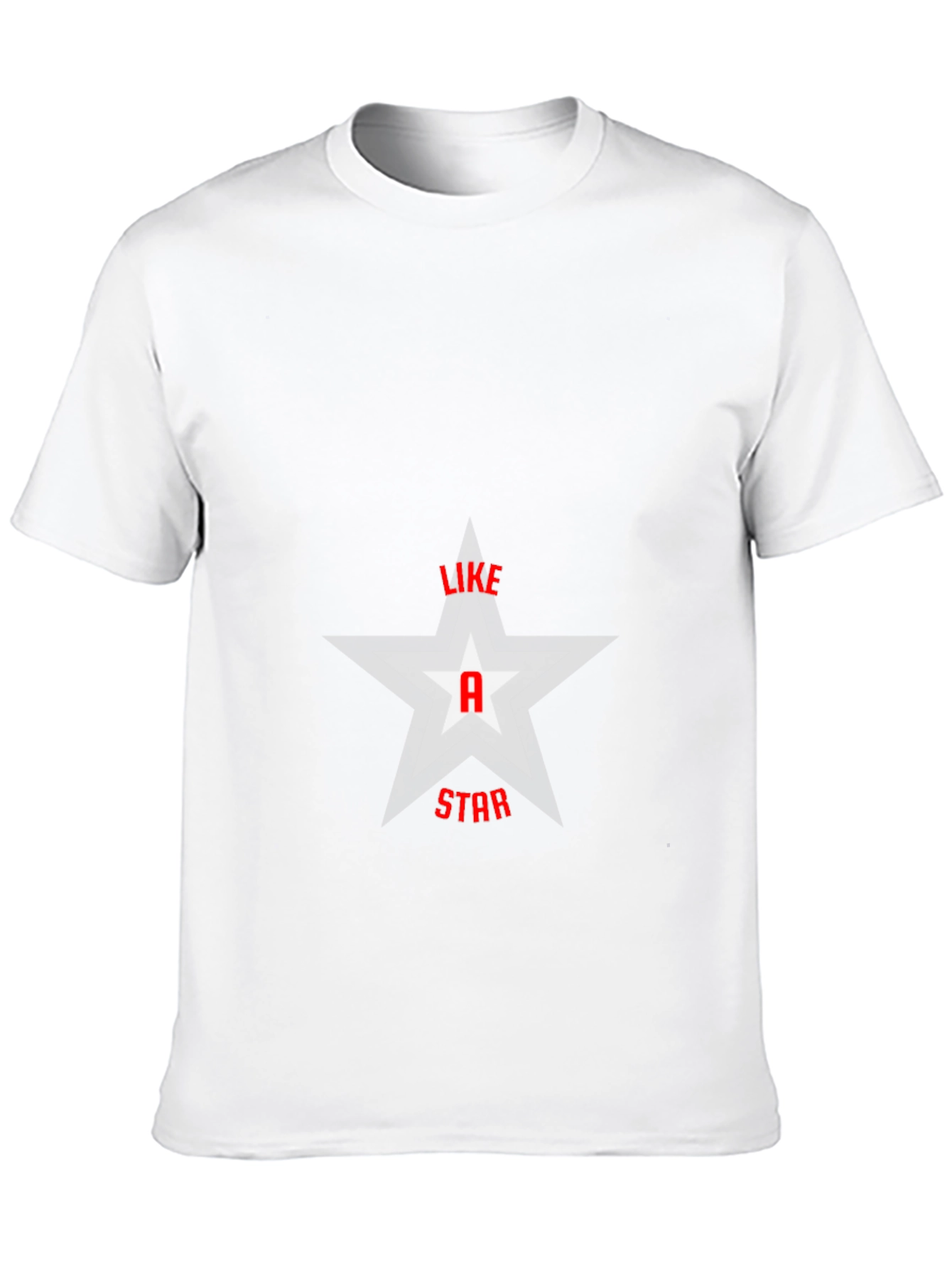 Black Like a Star Graphic T-Shirt - Black view 10