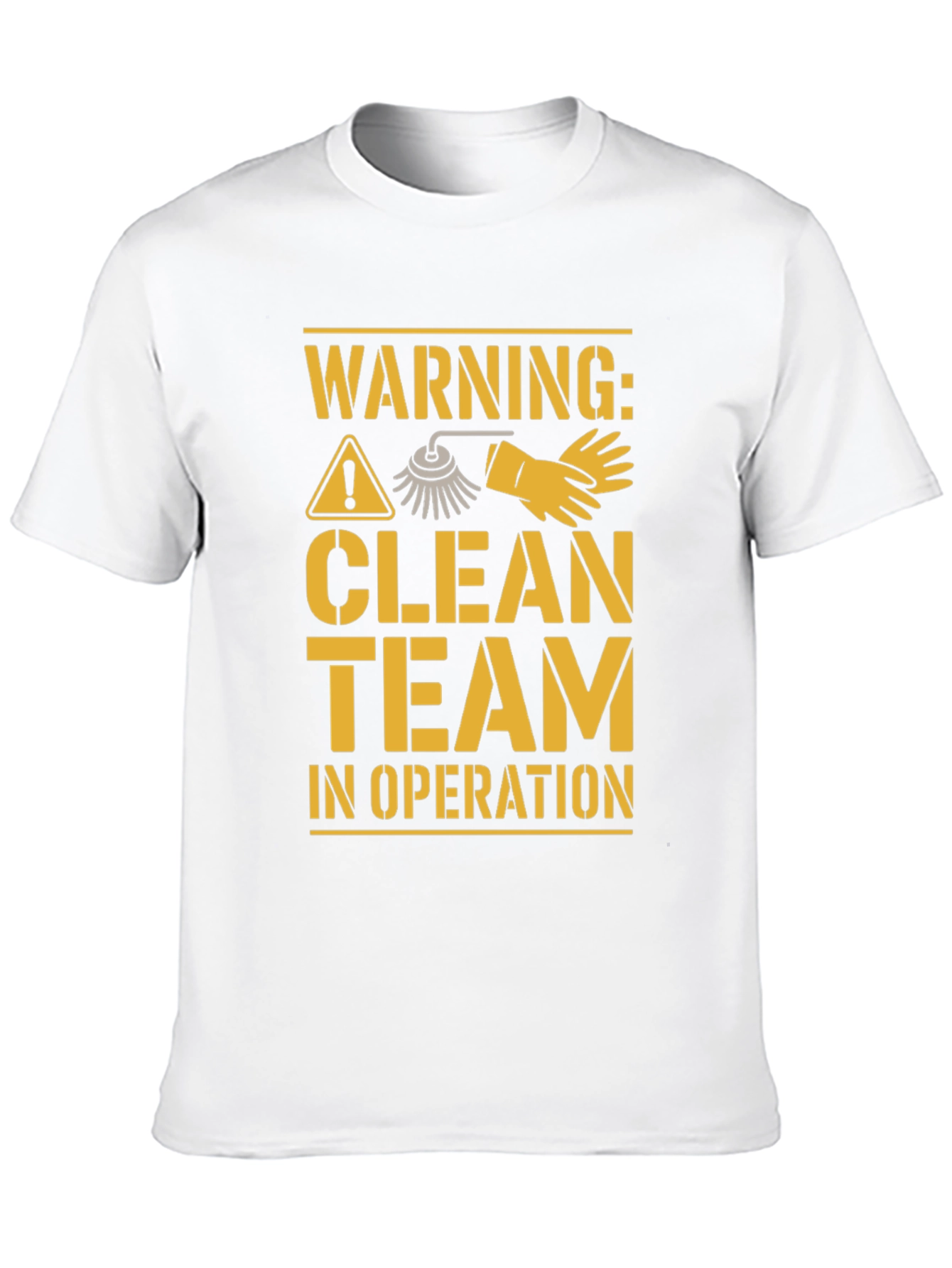 Warning Clean Team T-Shirt - 10