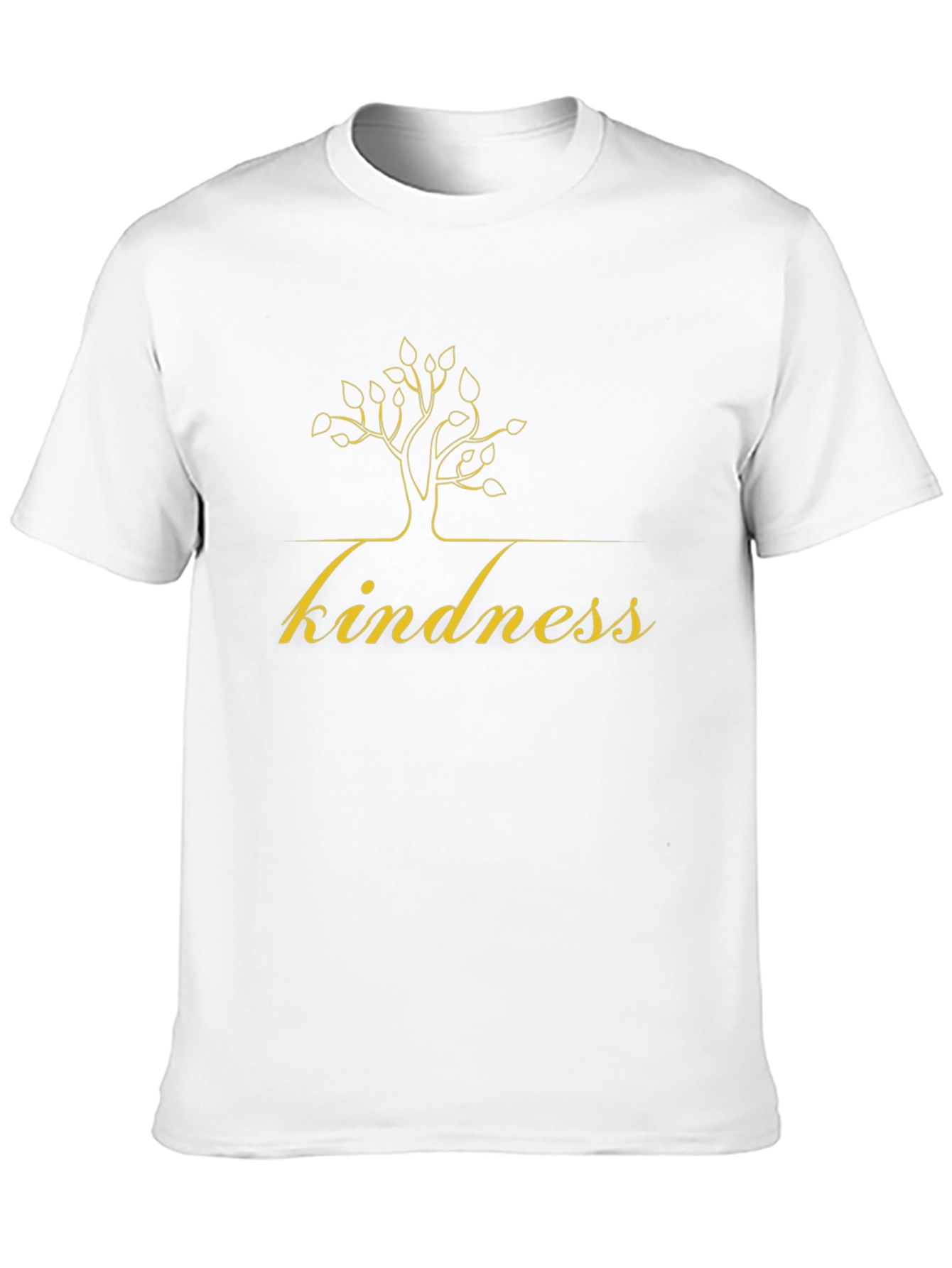 Black Kindness Tree Graphic Tee - Soft Cotton Blend view 10