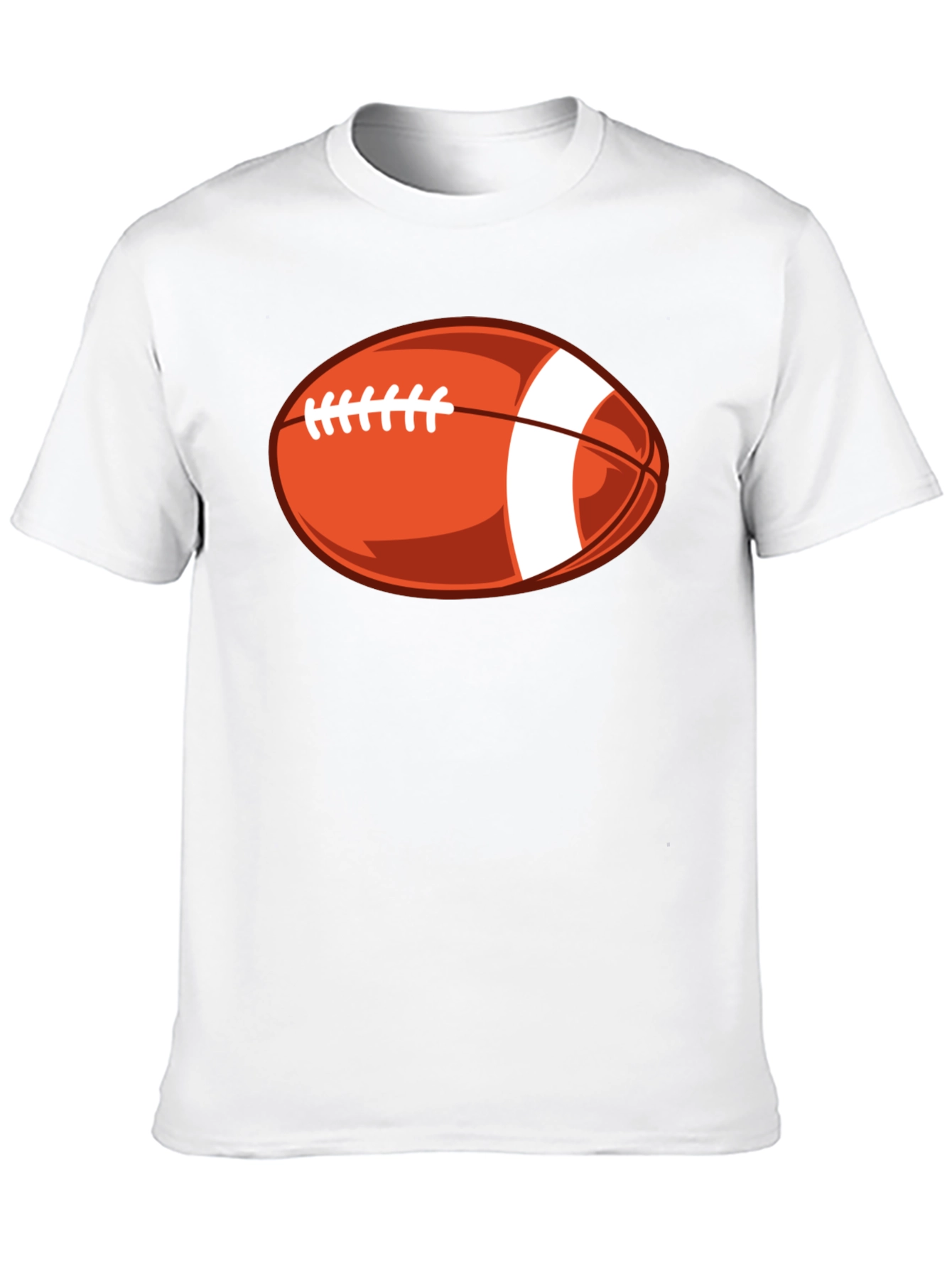 Black Football Graphic Tee - Stylish Black T-Shirt view 10