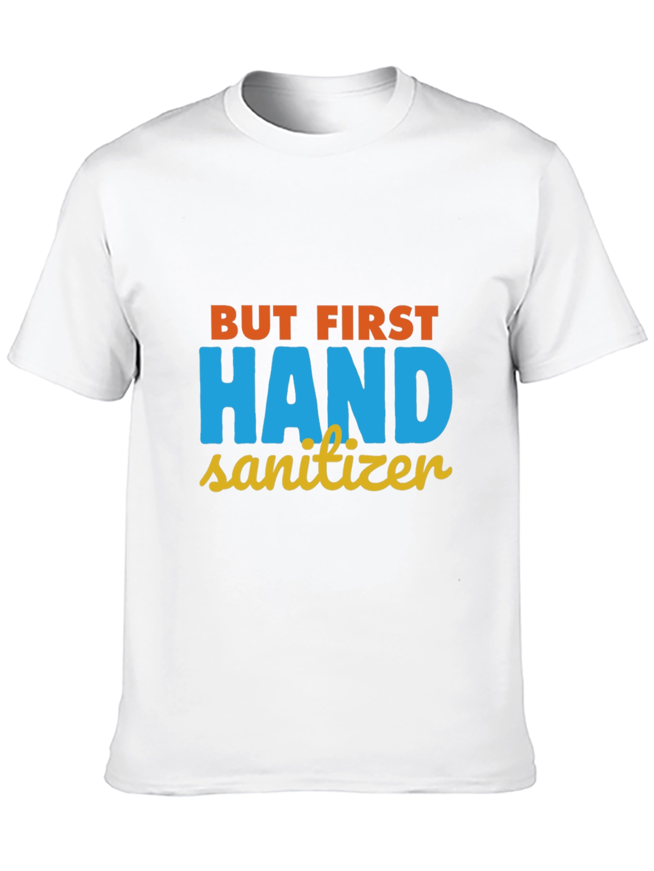 Black But First Hand Sanitizer Graphic Tee view 10