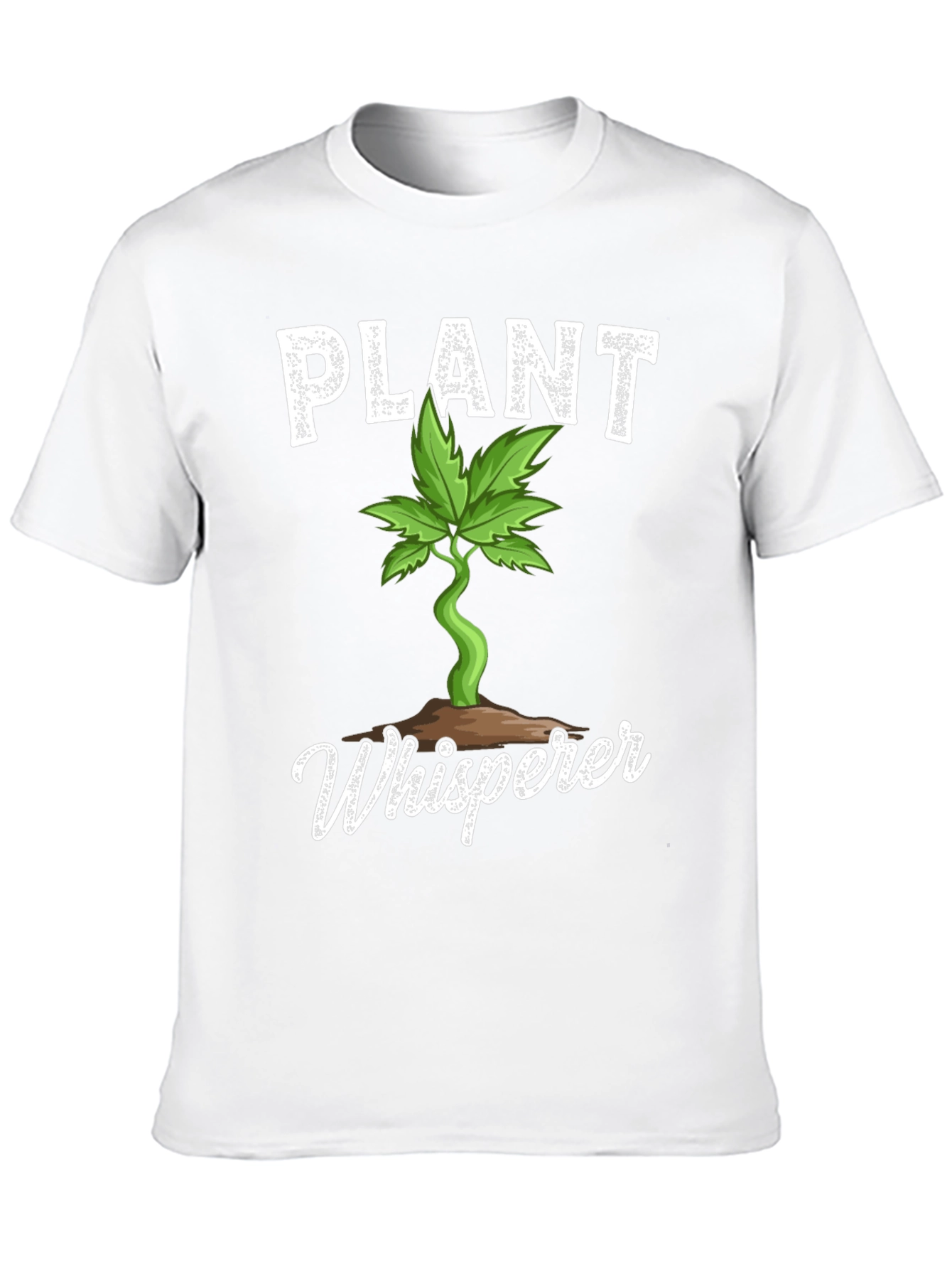 Black Plant Whisperer Graphic Tee - Gardener T-Shirt view 10