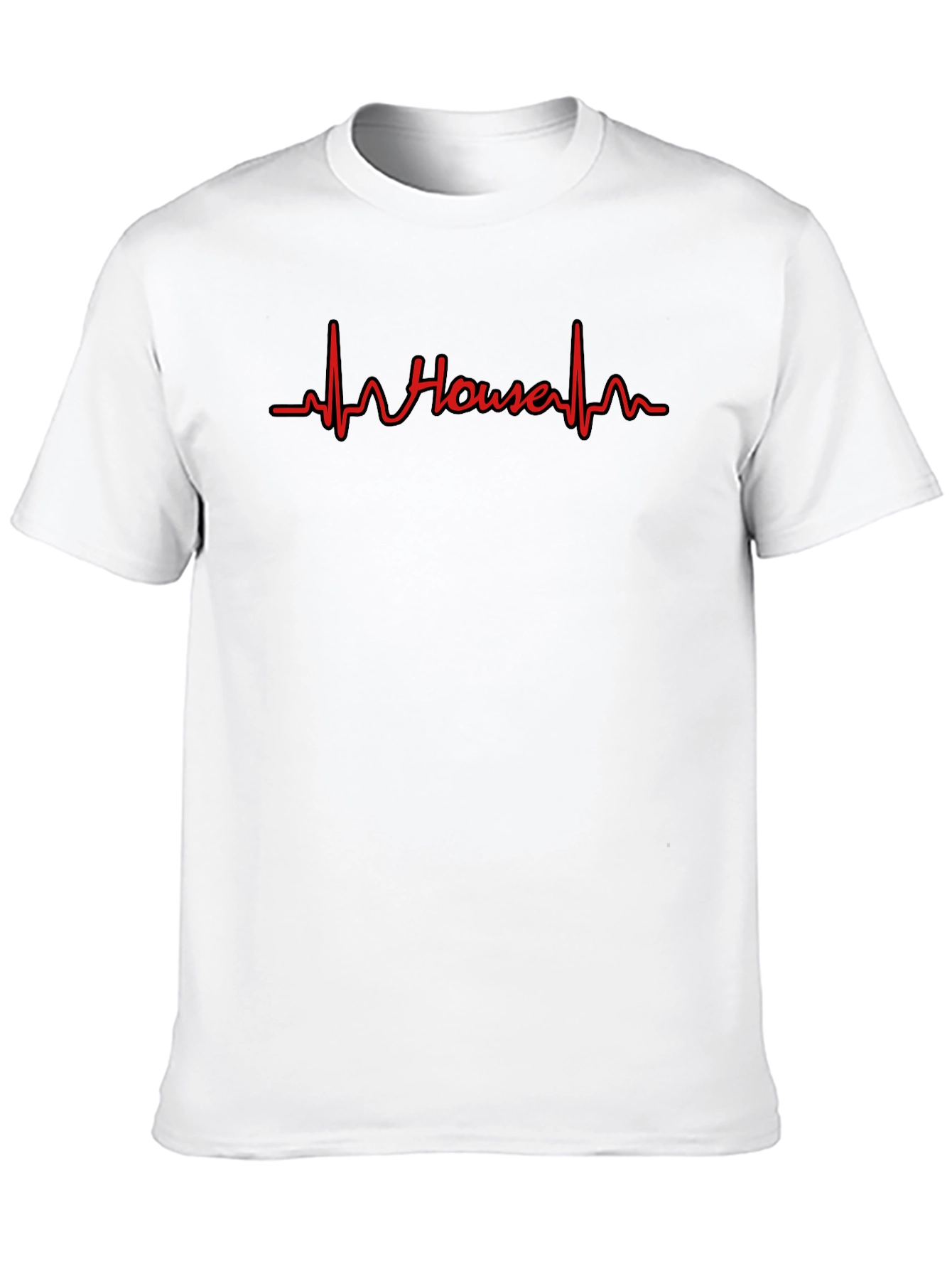 House Music Heartbeat T-Shirt - Black - 10