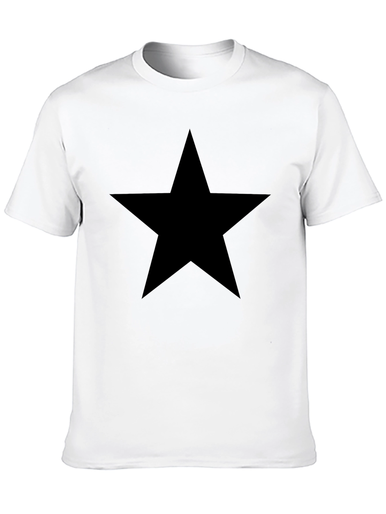 Black Black Star Graphic Tee - Casual Comfort view 10