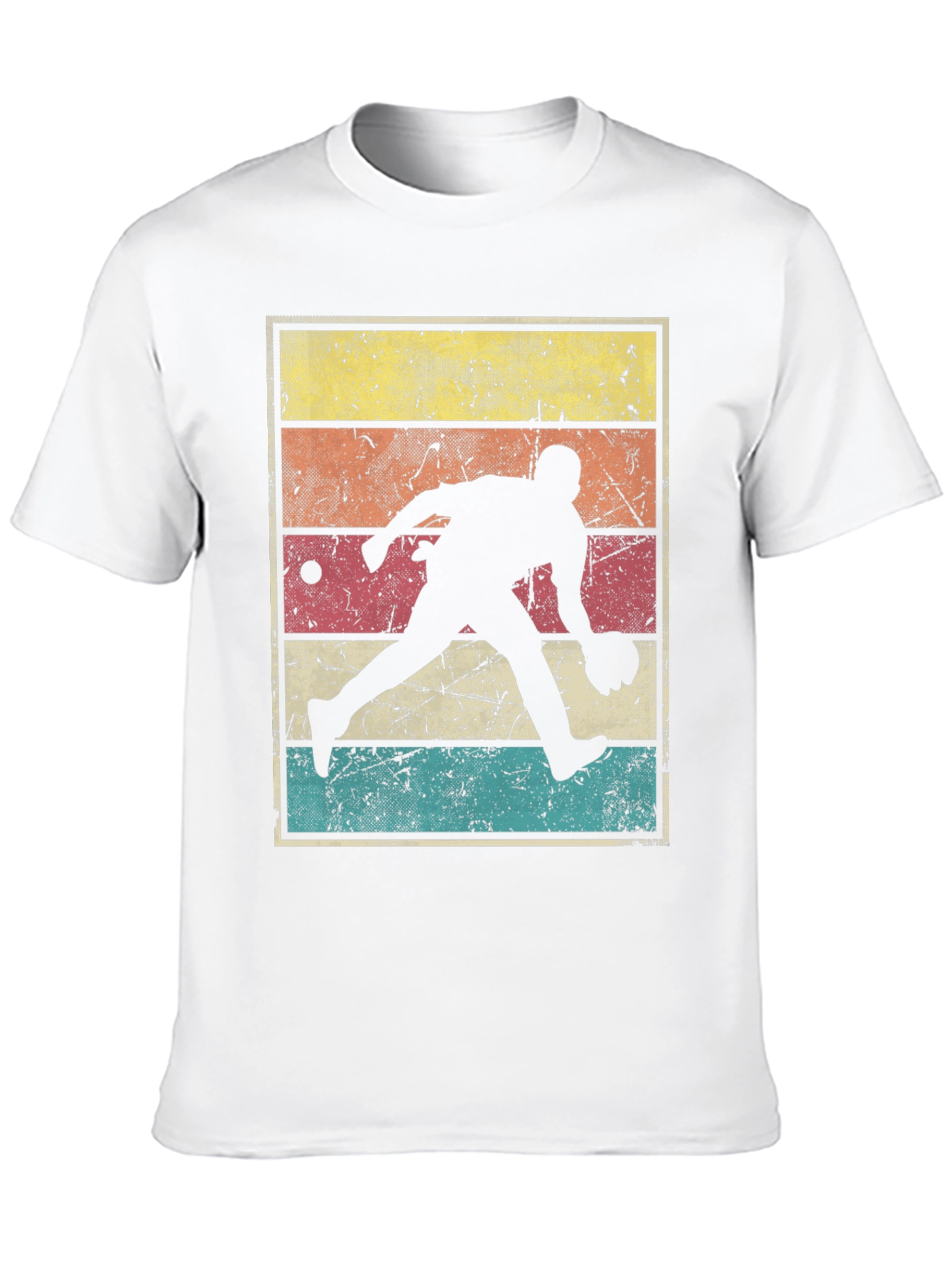 Black Retro Bowling T-Shirt - Vintage Style Strike! view 10
