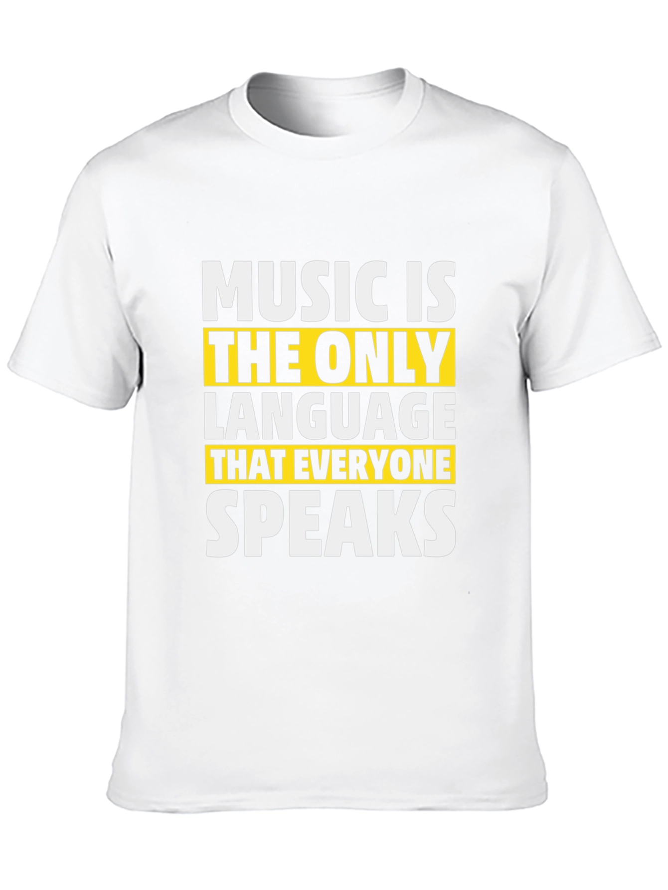 Black Music is the Only Language T-Shirt view 10