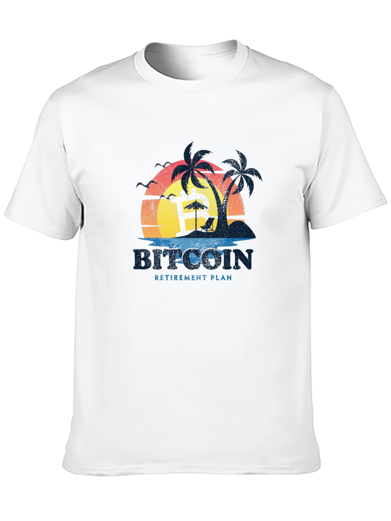 Bitcoin Retirement Plan Graphic T-Shirt - 10