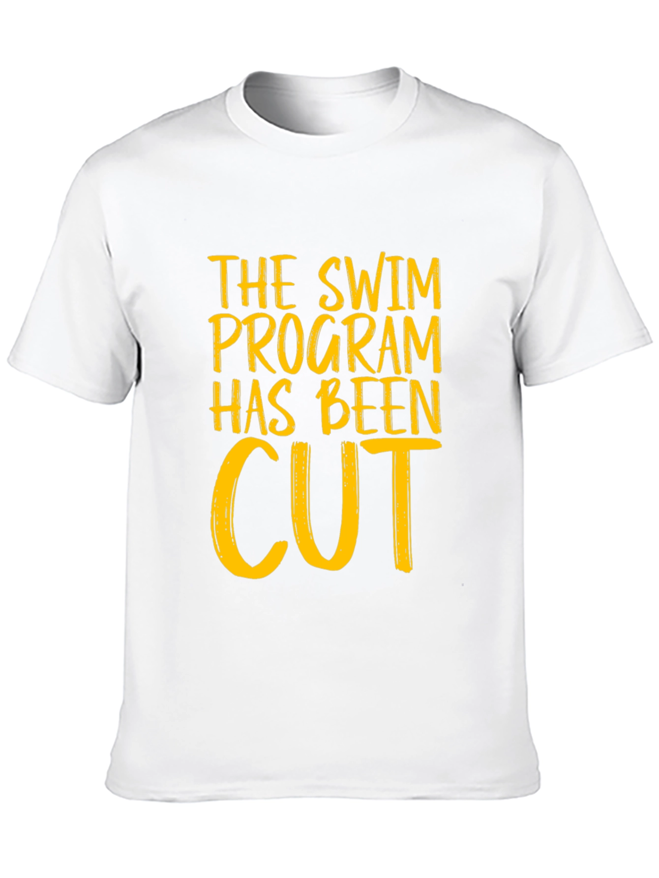 Black Swim Program Cut T-Shirt view 10