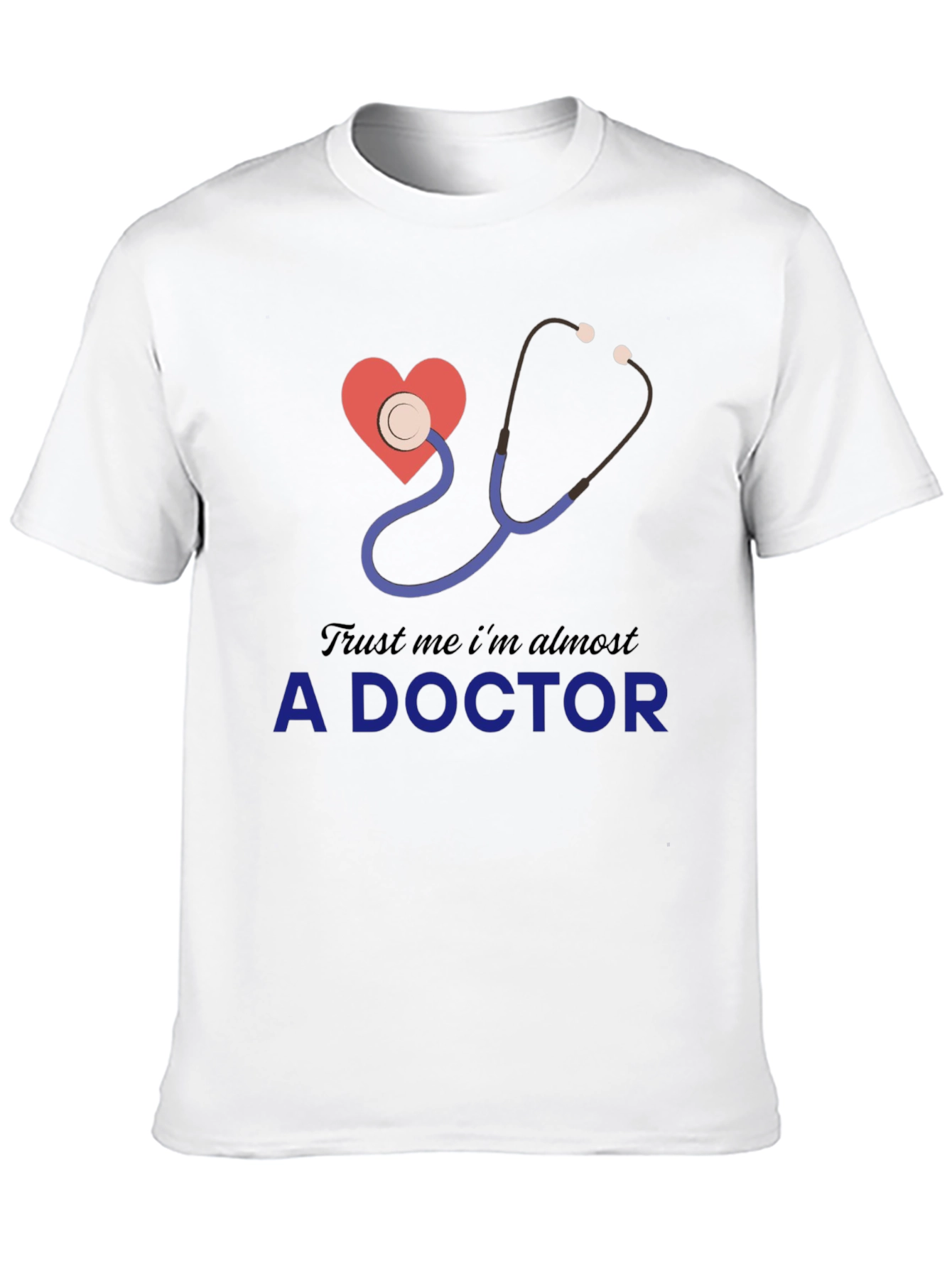 Black Future Doctor T-Shirt Funny Pre-Med Student Gift Tee view 10