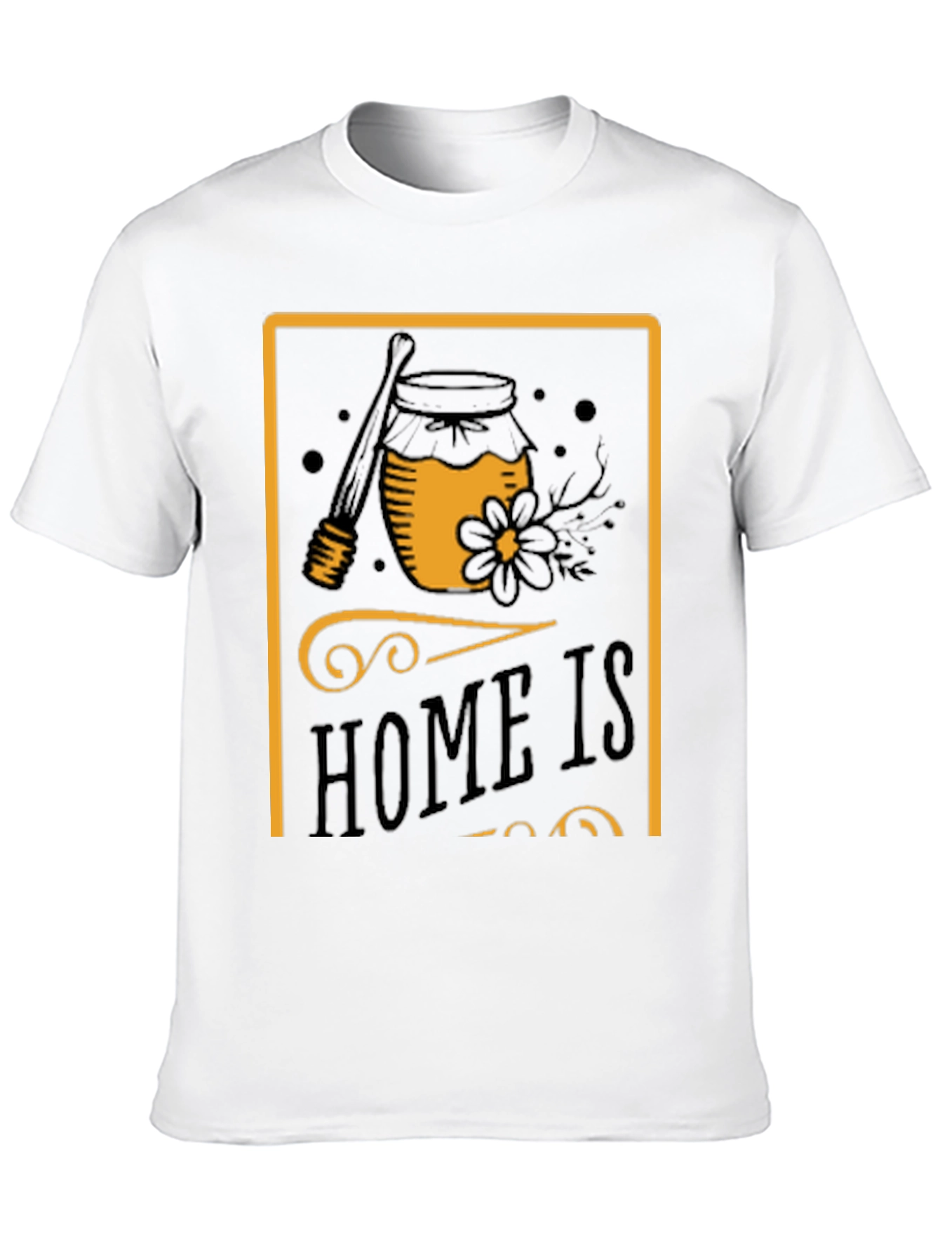 Black Honey Jar Graphic T-Shirt - Sweet Comfort Tee view 10