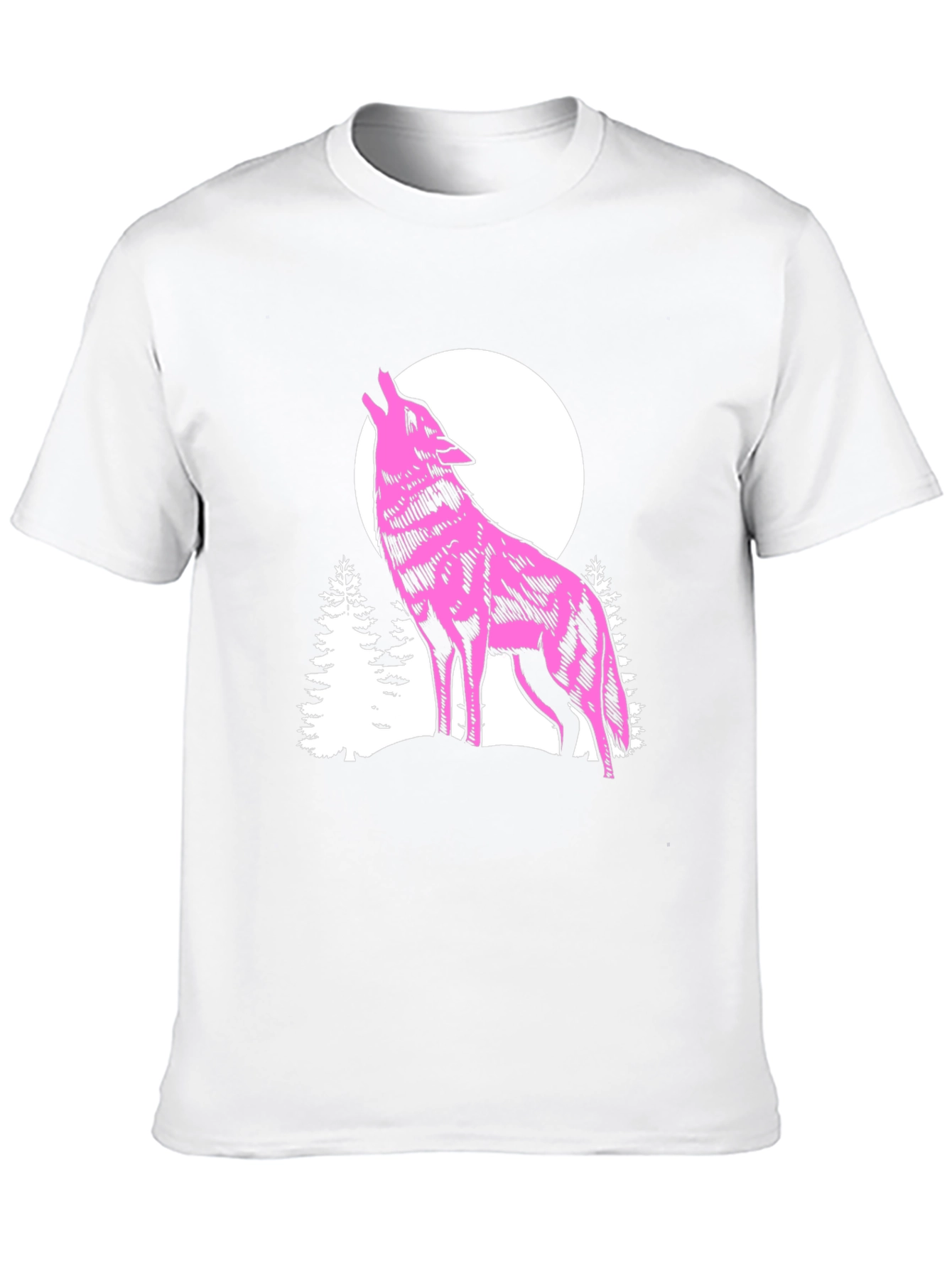 Black Wolf Moon Graphic Tee - Black T-Shirt view 10
