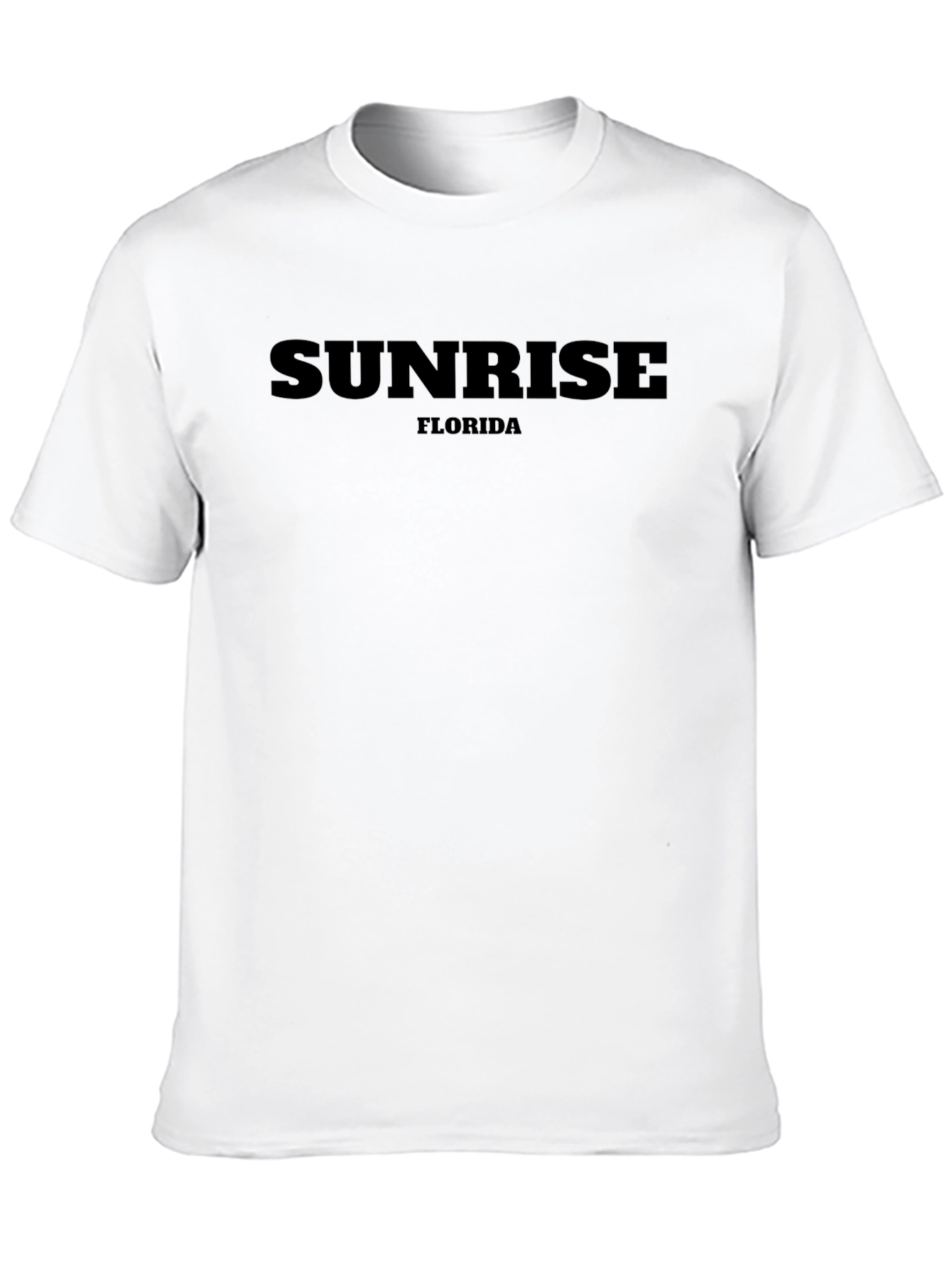 Black Sunrise Florida Black Graphic Tee view 10
