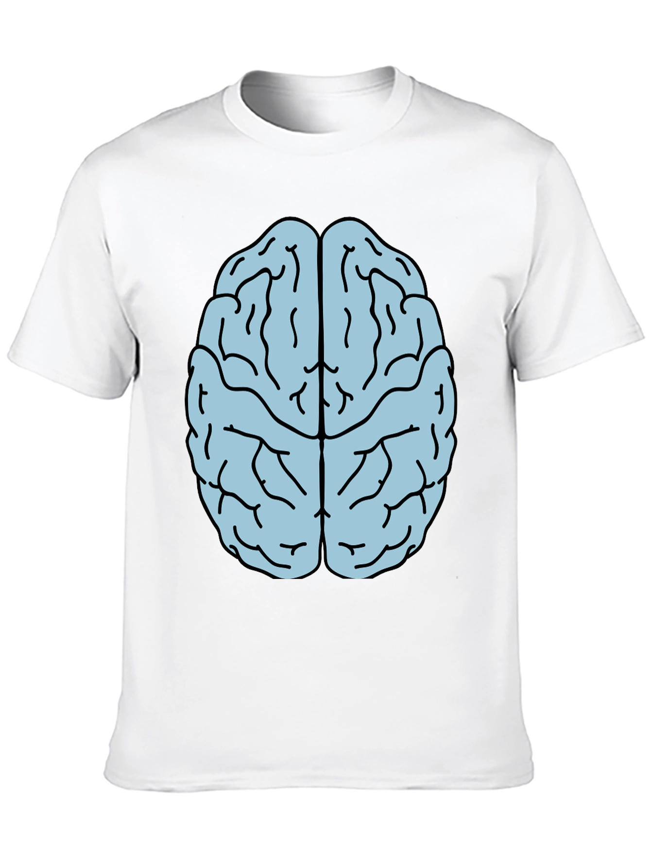 Black Brain Graphic T-Shirt - Smart Style view 10