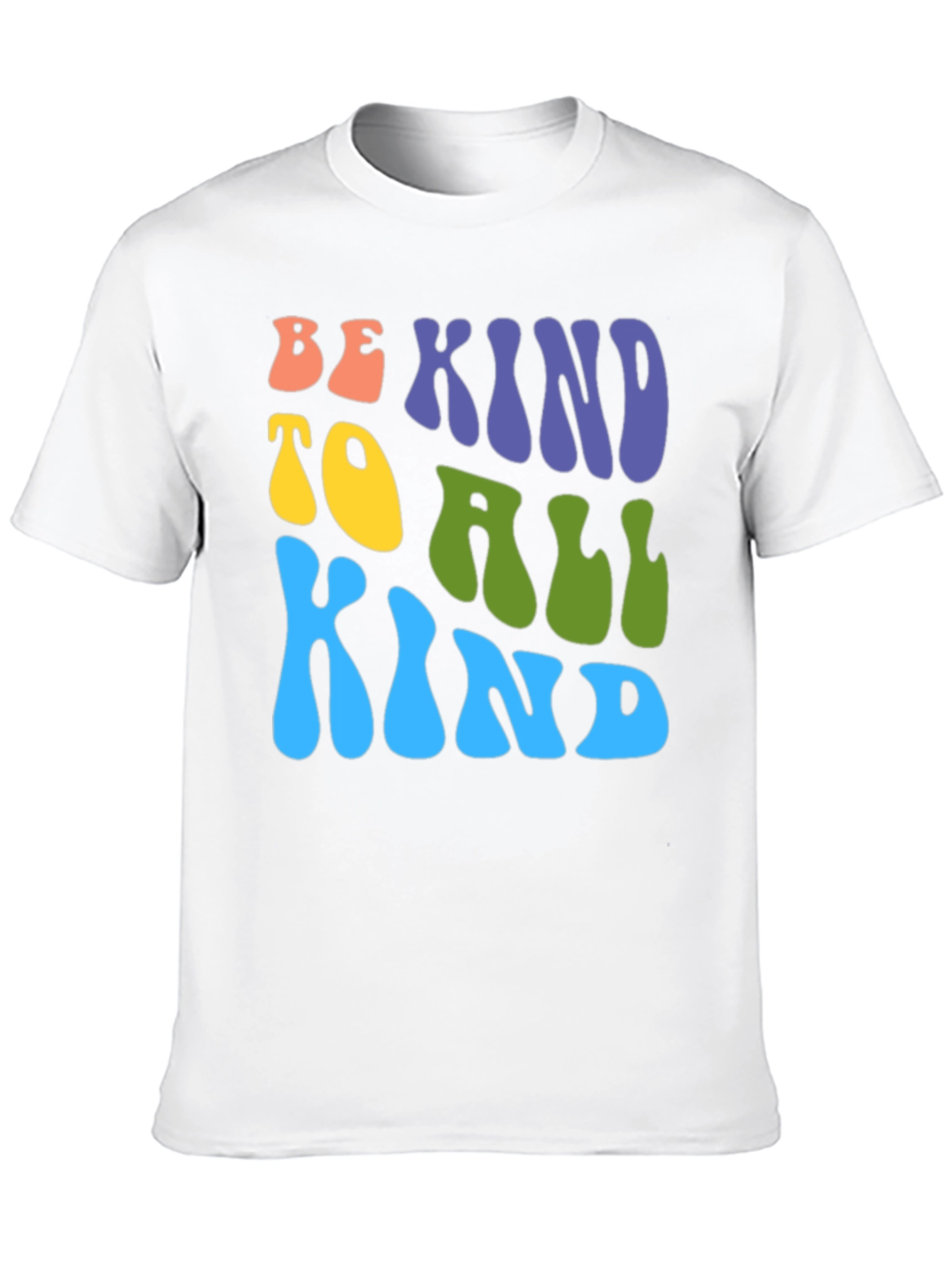 Black Be Kind T-Shirt: Retro Style Graphic Tee view 10
