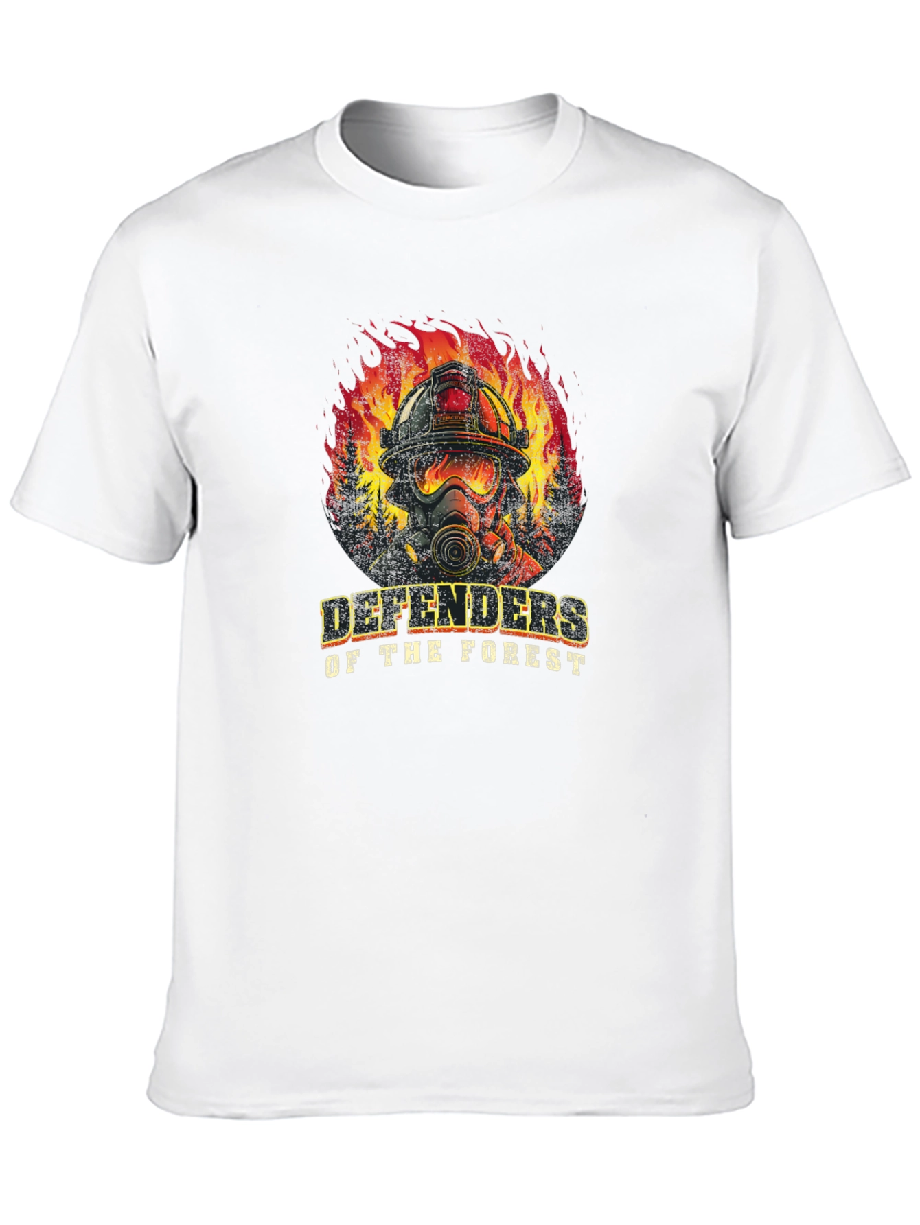 Black Defenders of the Forest Graphic T-Shirt view 10