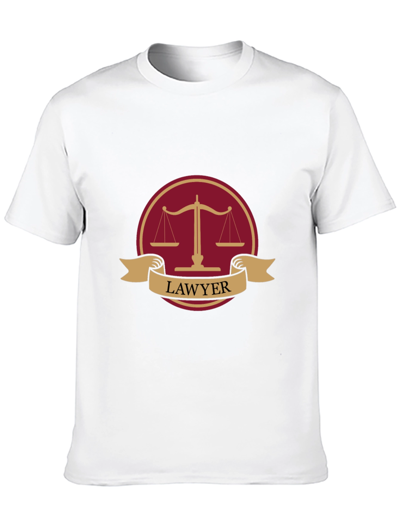 Lawyer Scales of Justice T-Shirt - Attorney Gift - 10