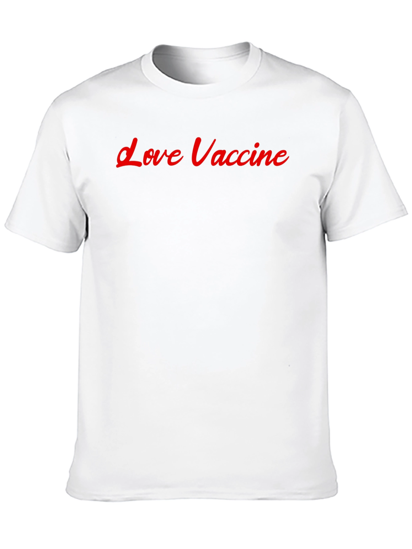 Black Love Vaccine Black Graphic Tee Shirt view 10