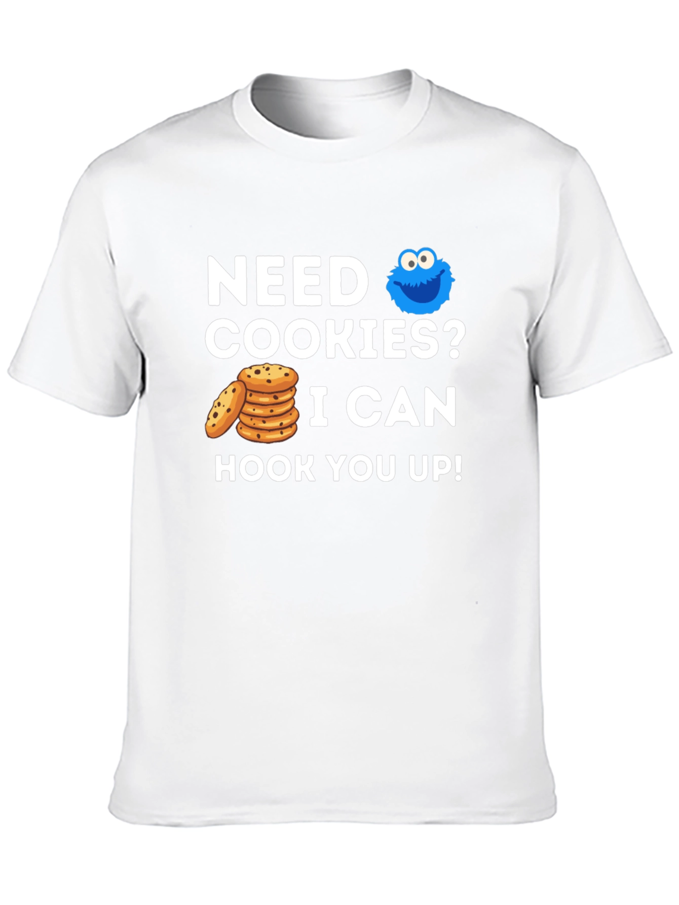 Black Need Cookies? Graphic Tee - Cookie Monster Style! view 10