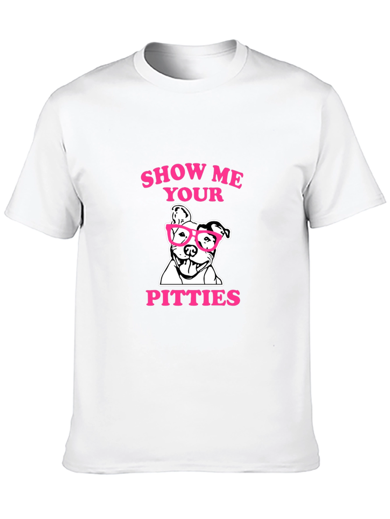 Black Show Me Your Pitties T-Shirt view 10