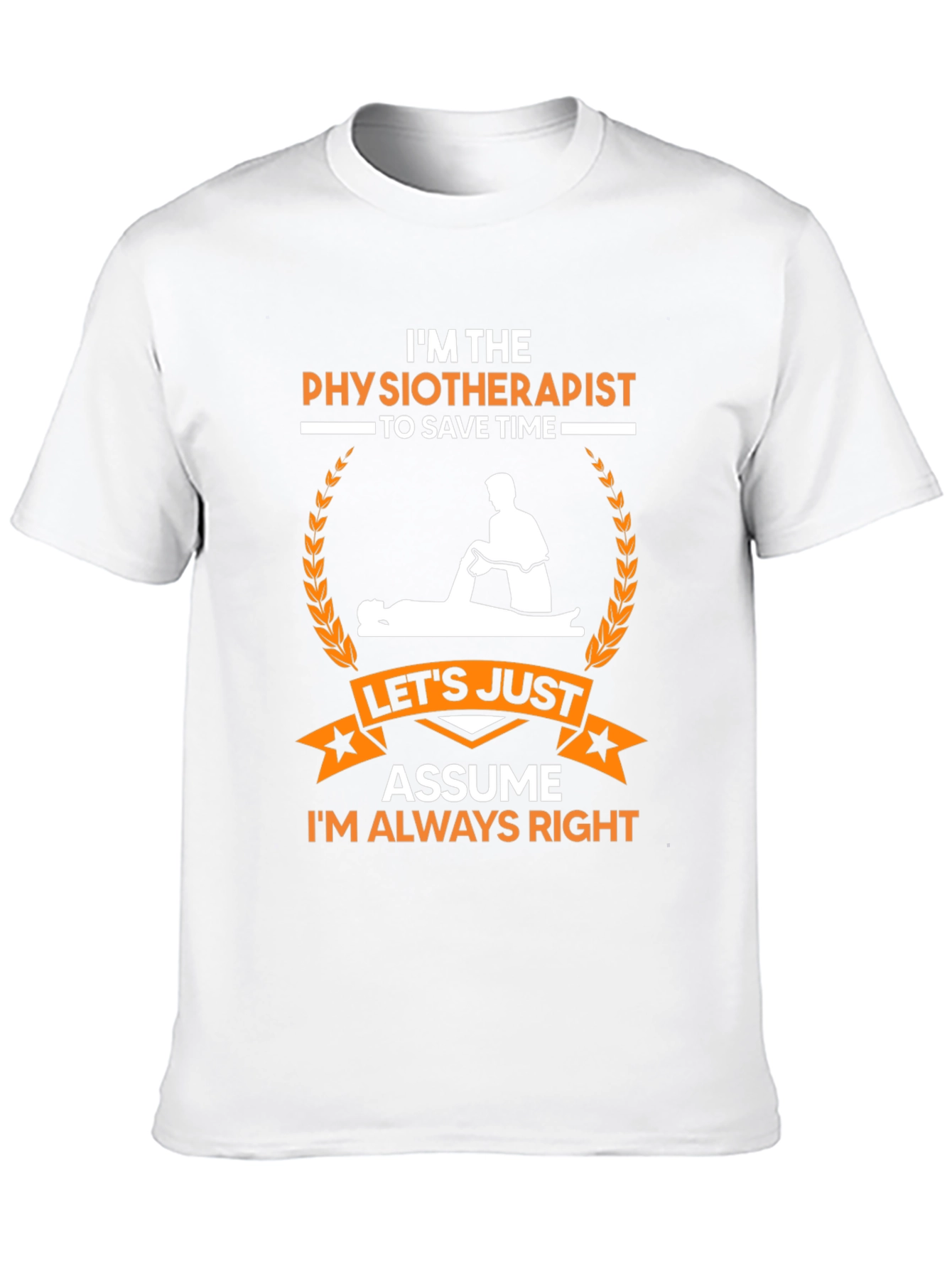 Black Physiotherapist Always Right T-Shirt view 10