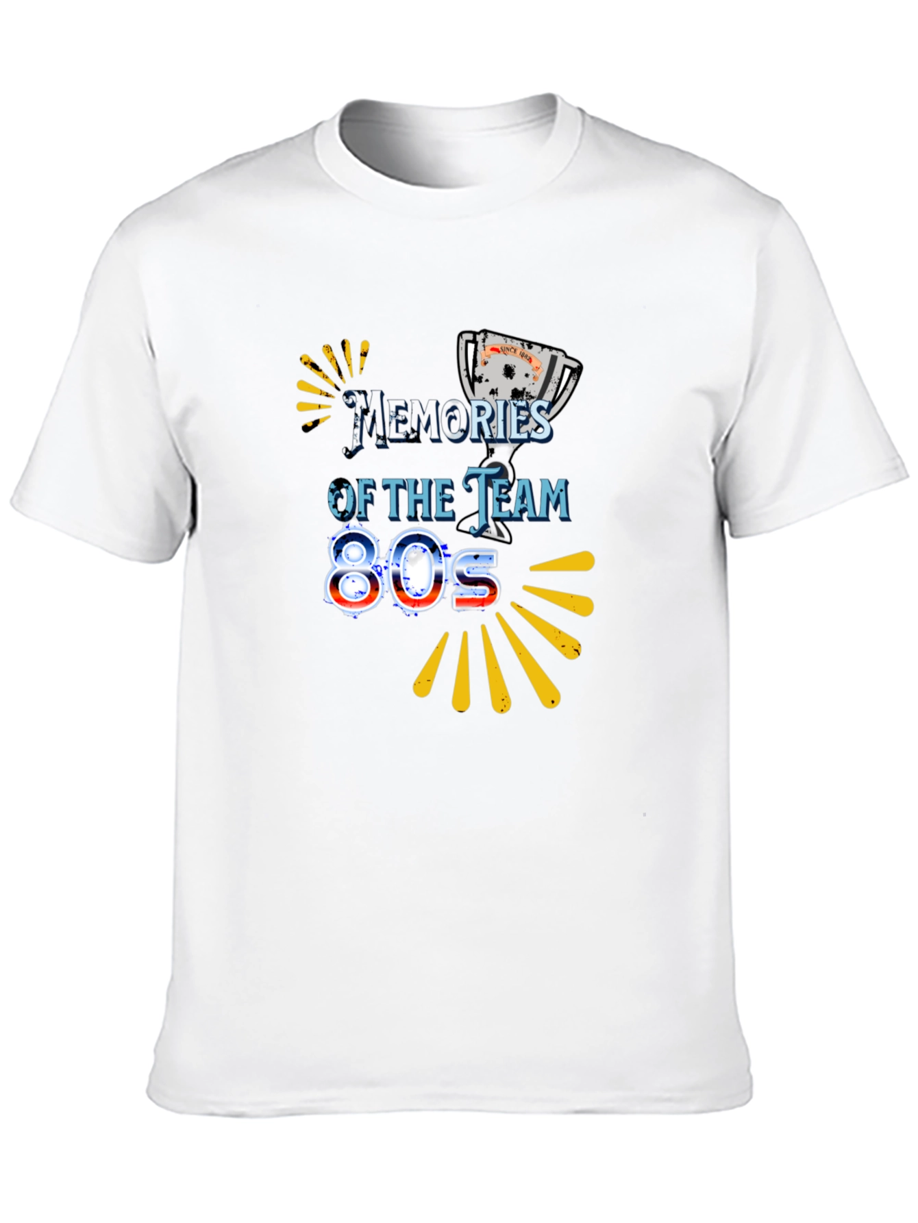 Black Memories of the Team 80s Black Graphic Tee view 10