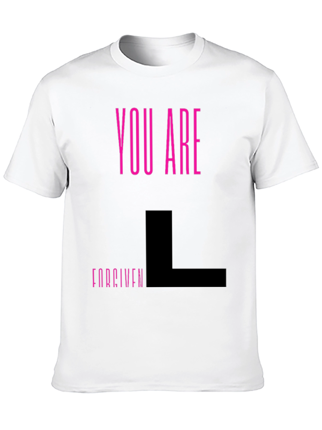 Black Forgiven Graphic T-Shirt view 10