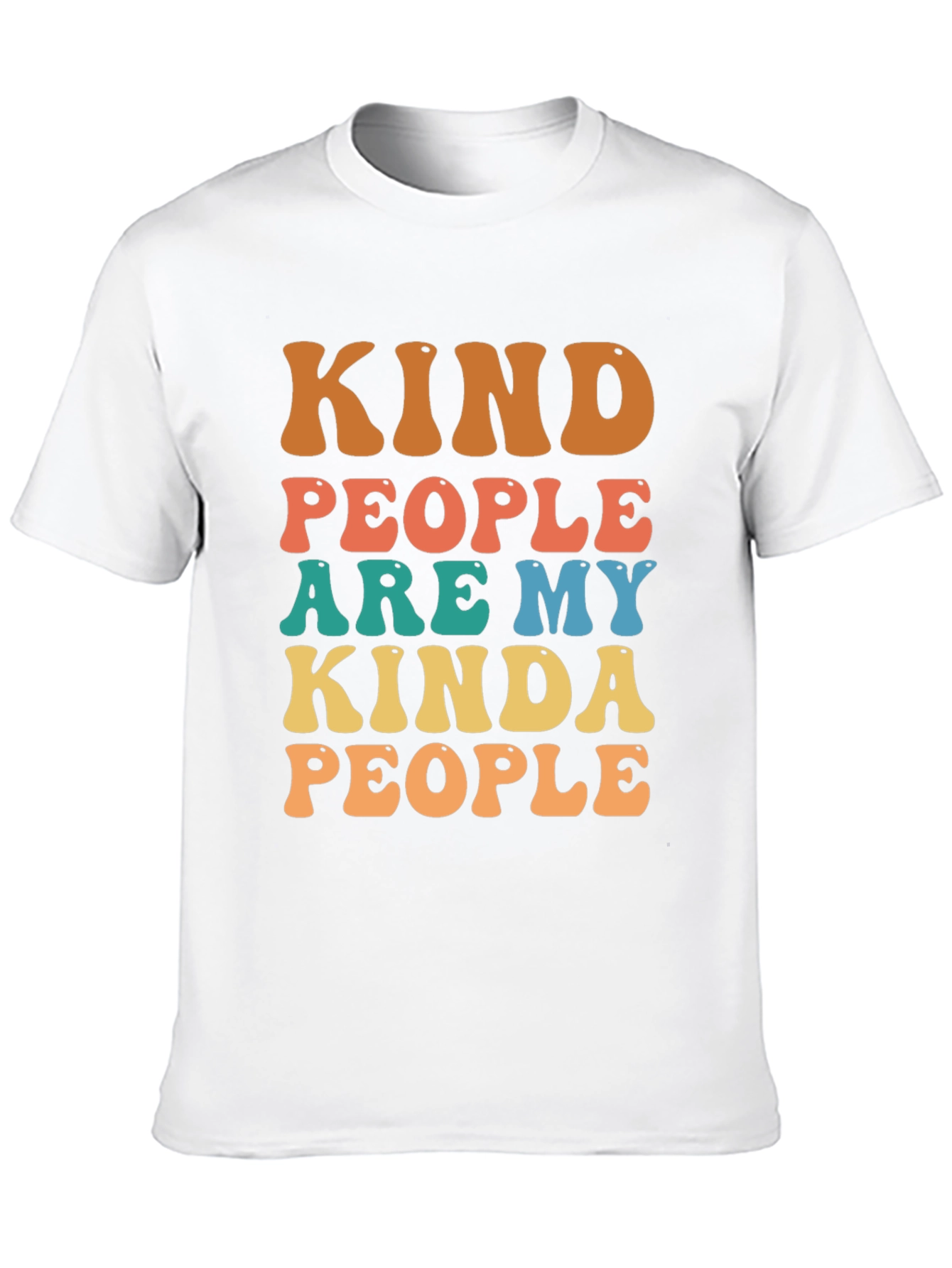 Kind People Graphic T-Shirt - Retro Design - 10