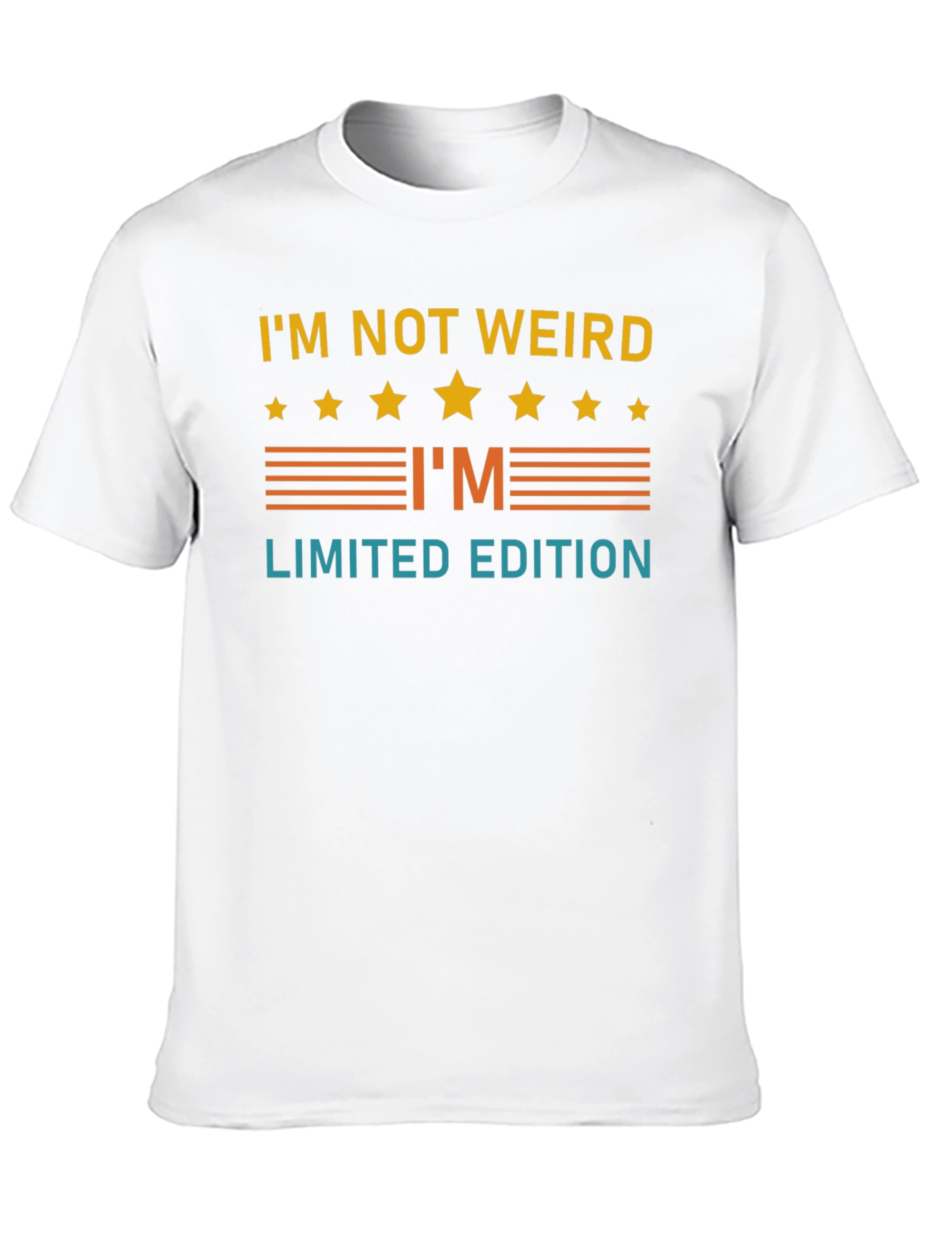 Black I'm Not Weird, I'm Limited Edition T-Shirt view 10