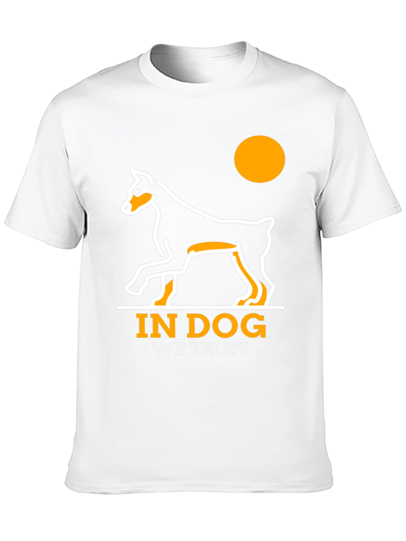 Black In Dog We Trust T-Shirt - Black view 10