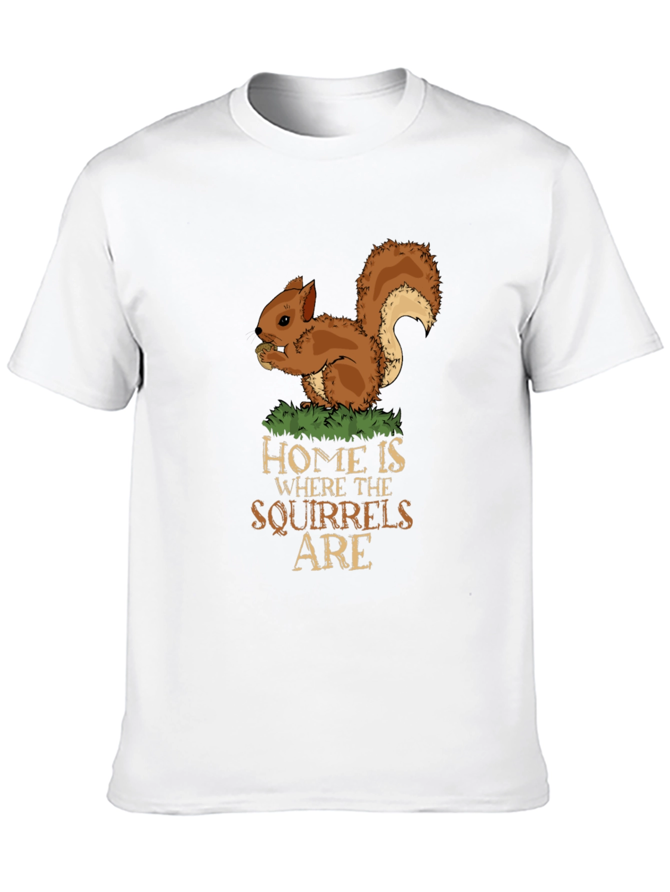Black Squirrel Lover Tee - Home is Where the Squirrels Are view 10