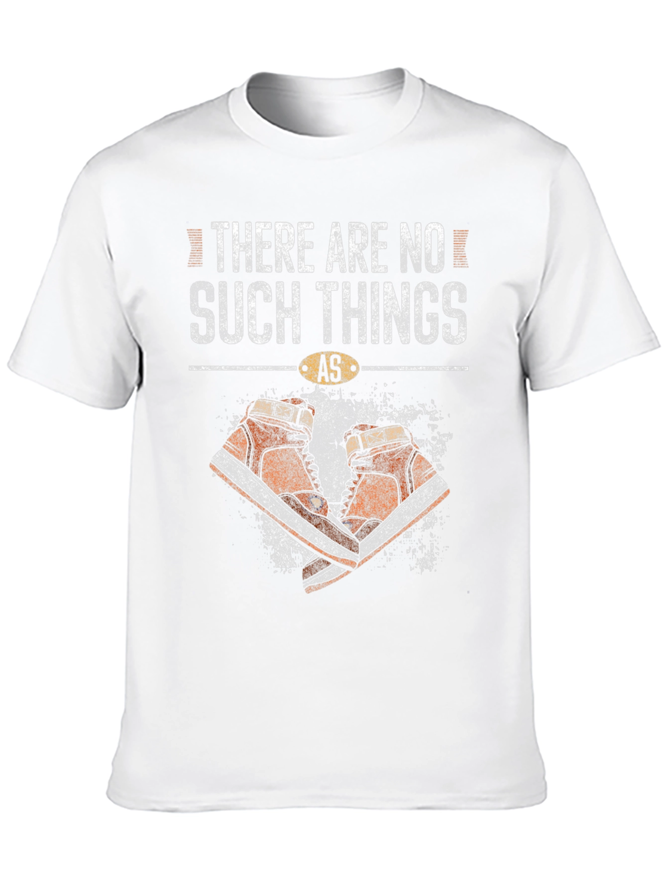 Black There are No Such Things As Sneakers Graphic T-Shirt view 10
