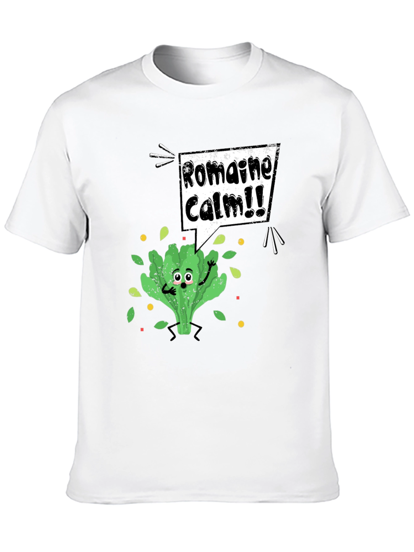 Black Romaine Calm Pun T-Shirt view 10