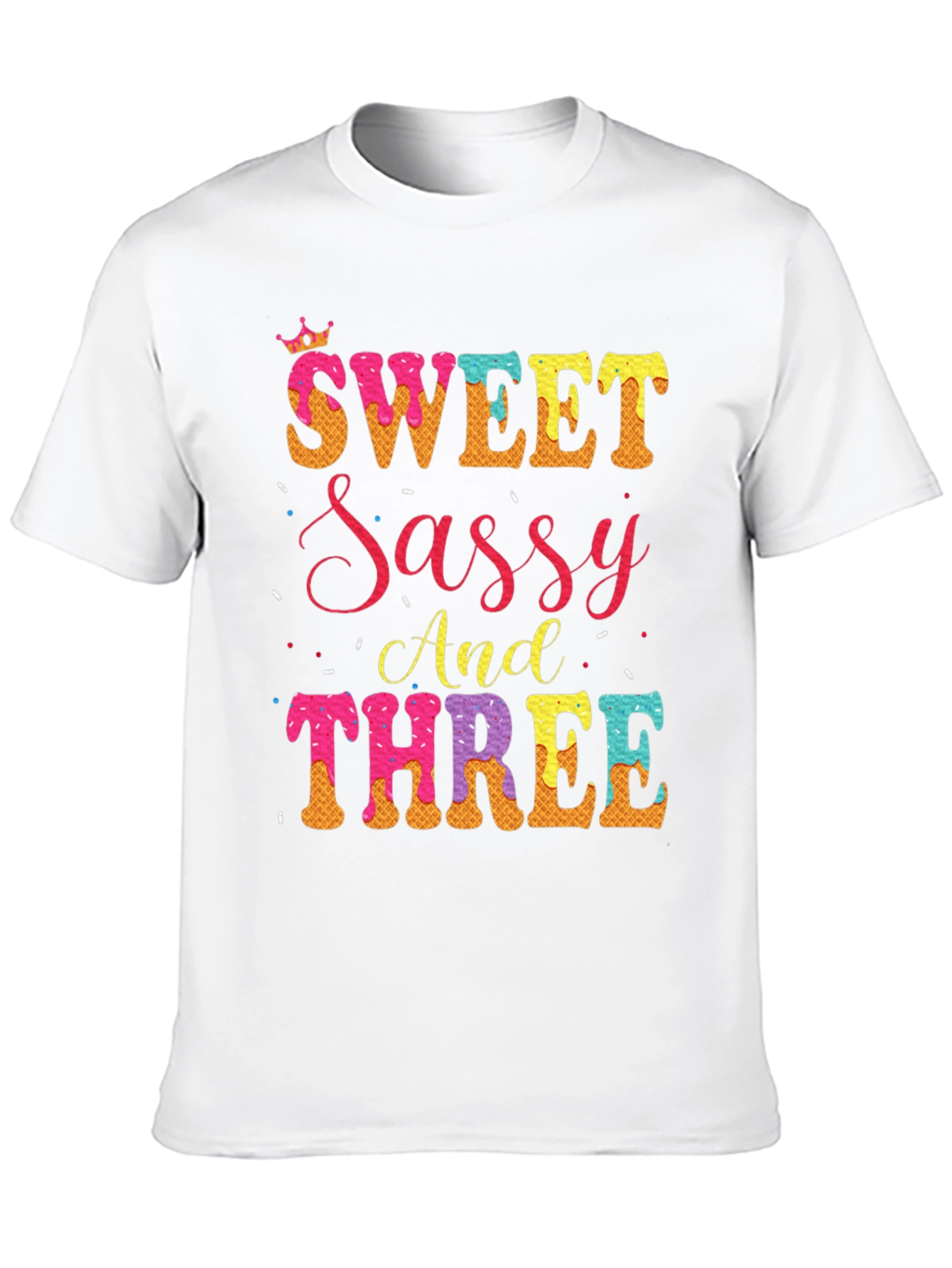 Black Sweet Sassy And Three T-Shirt view 10