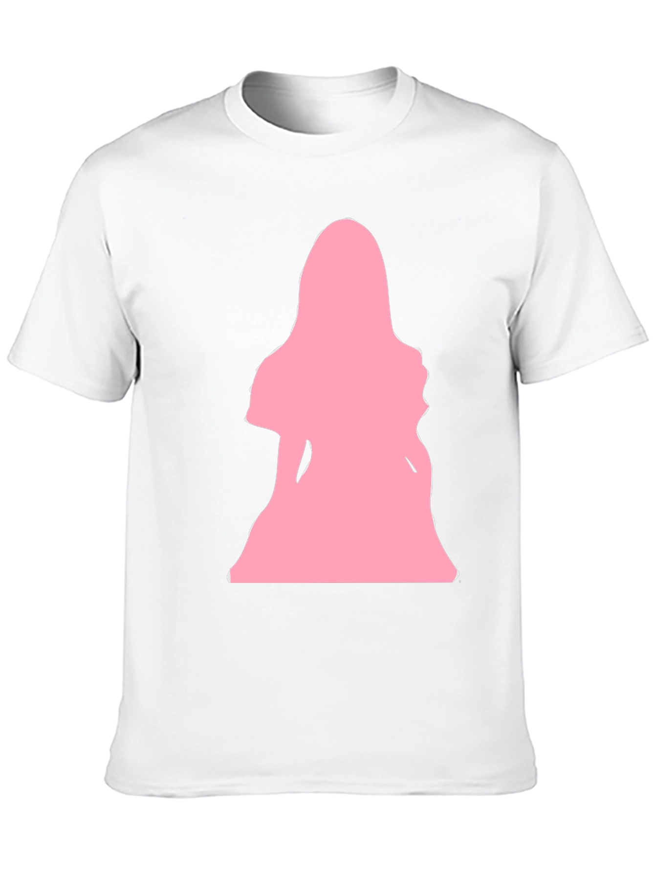 Black Pink Silhouette Graphic T-Shirt - Black view 10