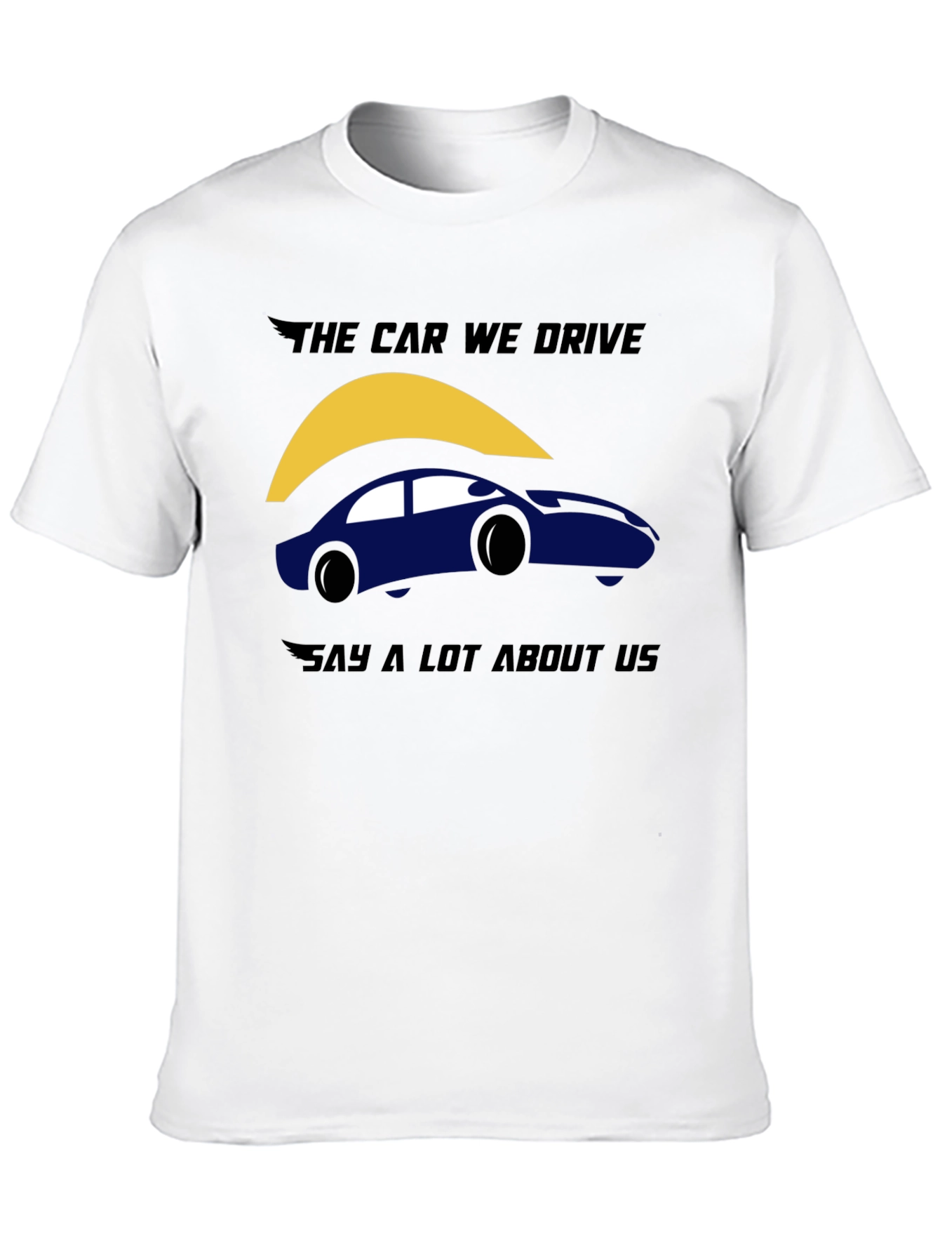 Black The Car We Drive Graphic T-Shirt - Black view 10