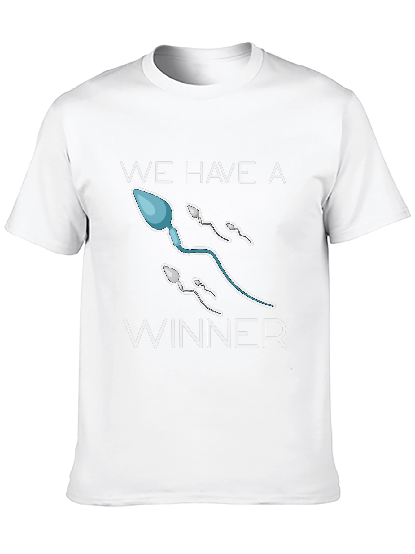 Black We Have a Winner Funny T-Shirt view 10