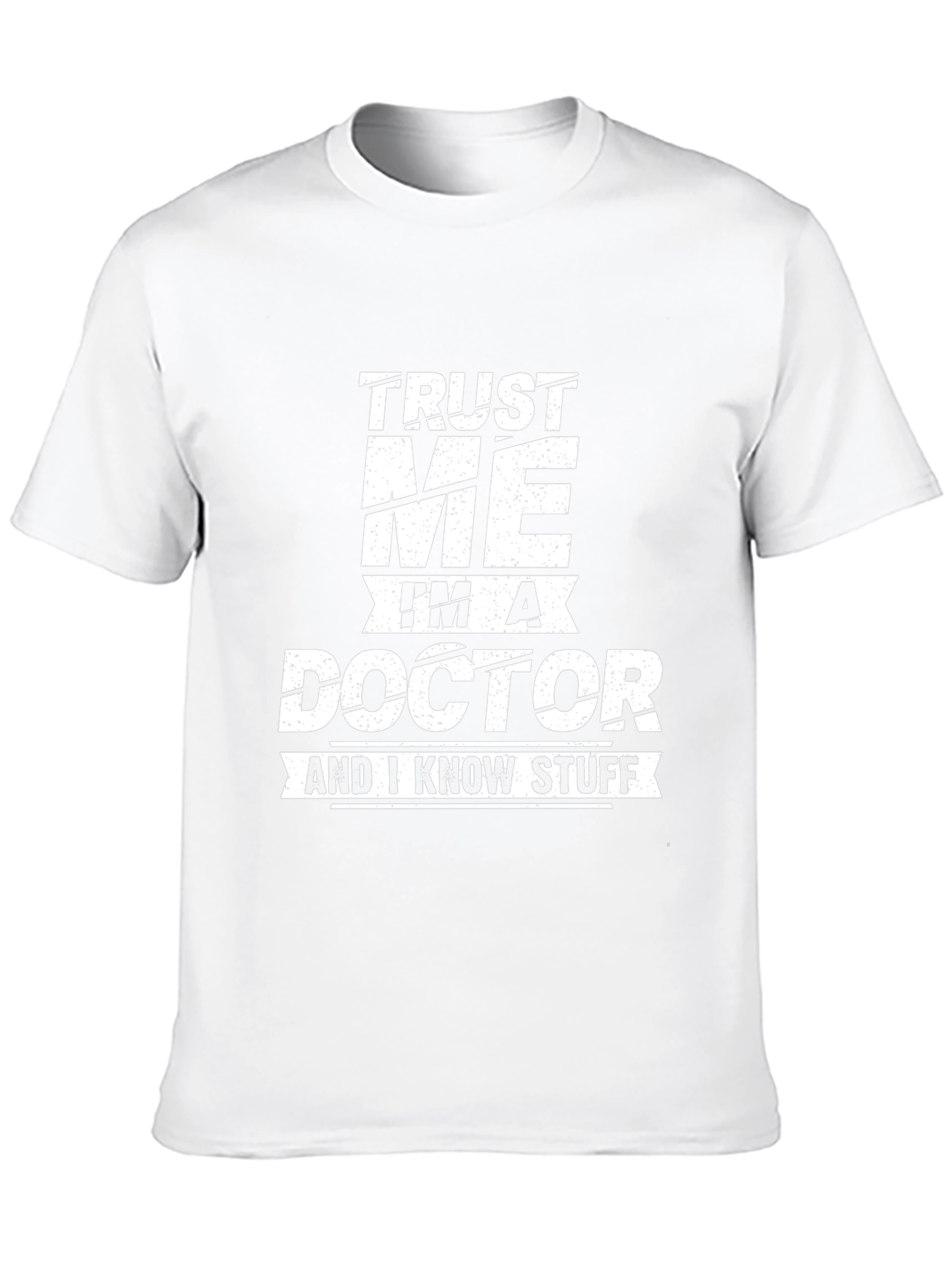 Black Trust Me I'm A Doctor Graphic Tee view 10