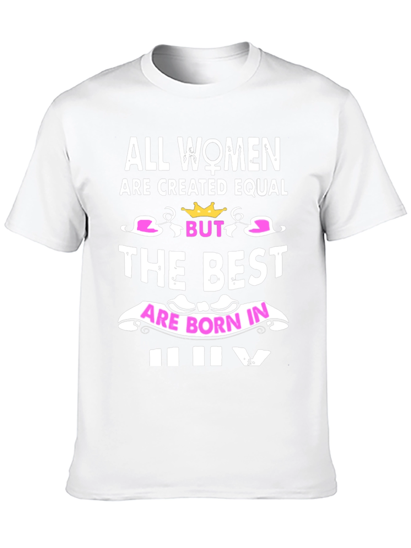 Black Women Born In July Graphic Tee view 10